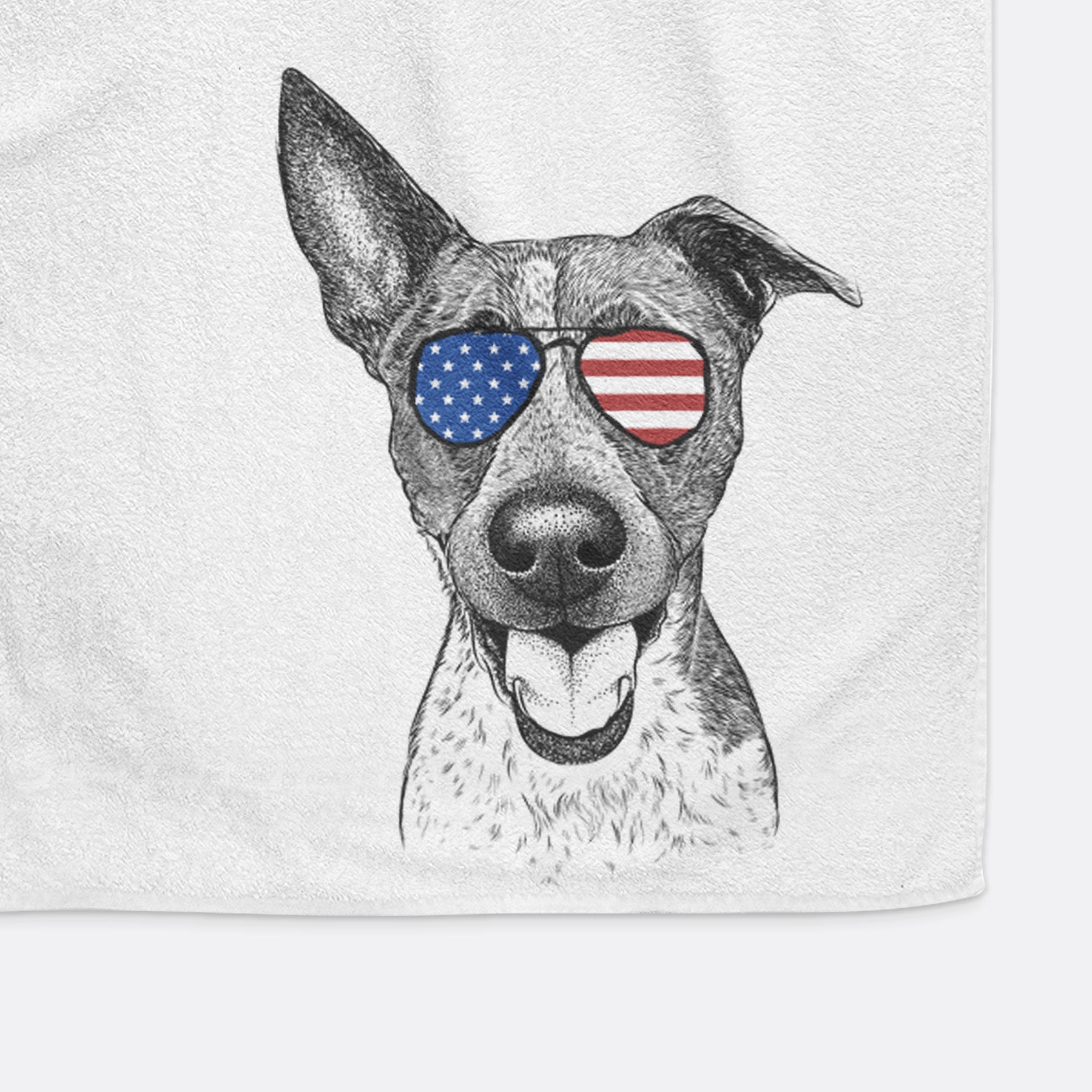 Amigo the Heeler Mix Decorative Hand Towel