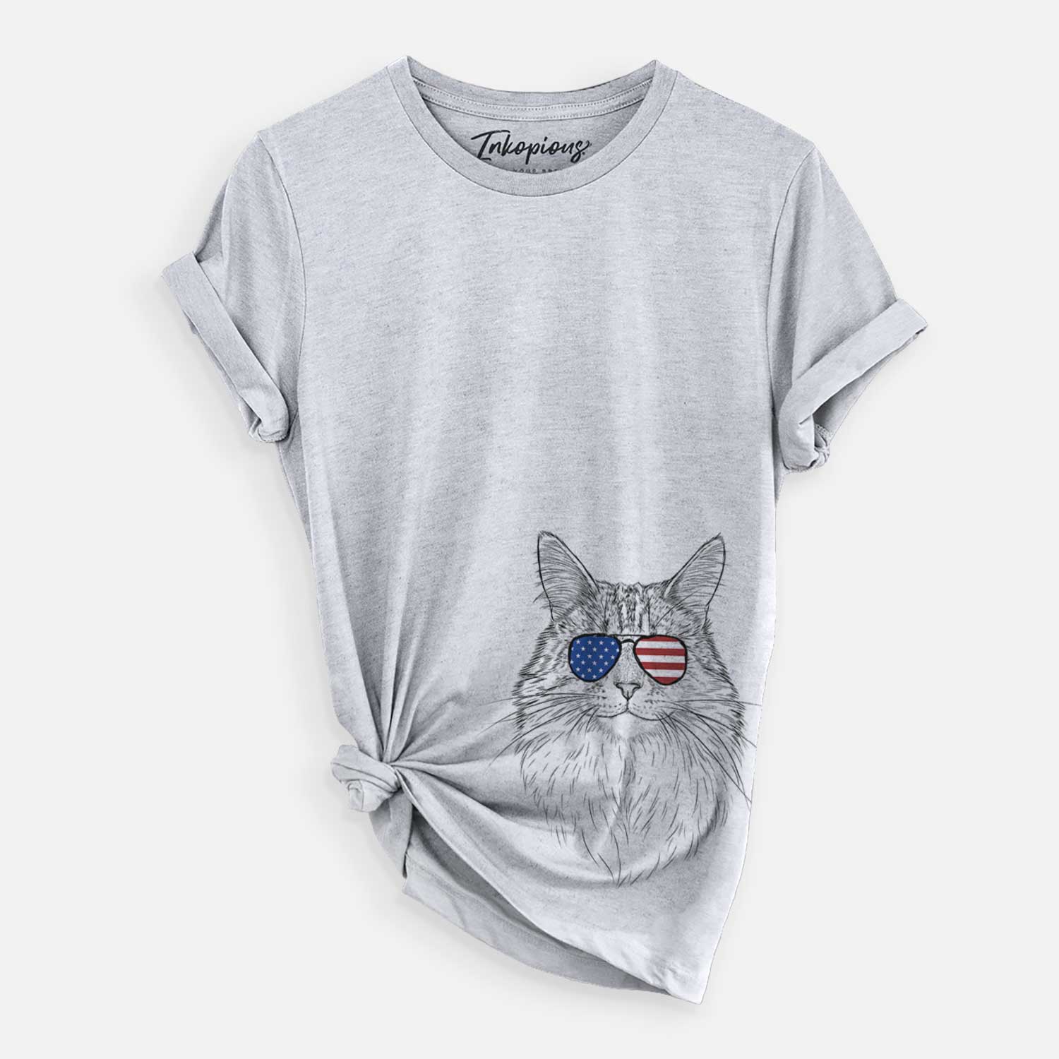 USA Angel the Maine Coon Cat - Unisex Crewneck