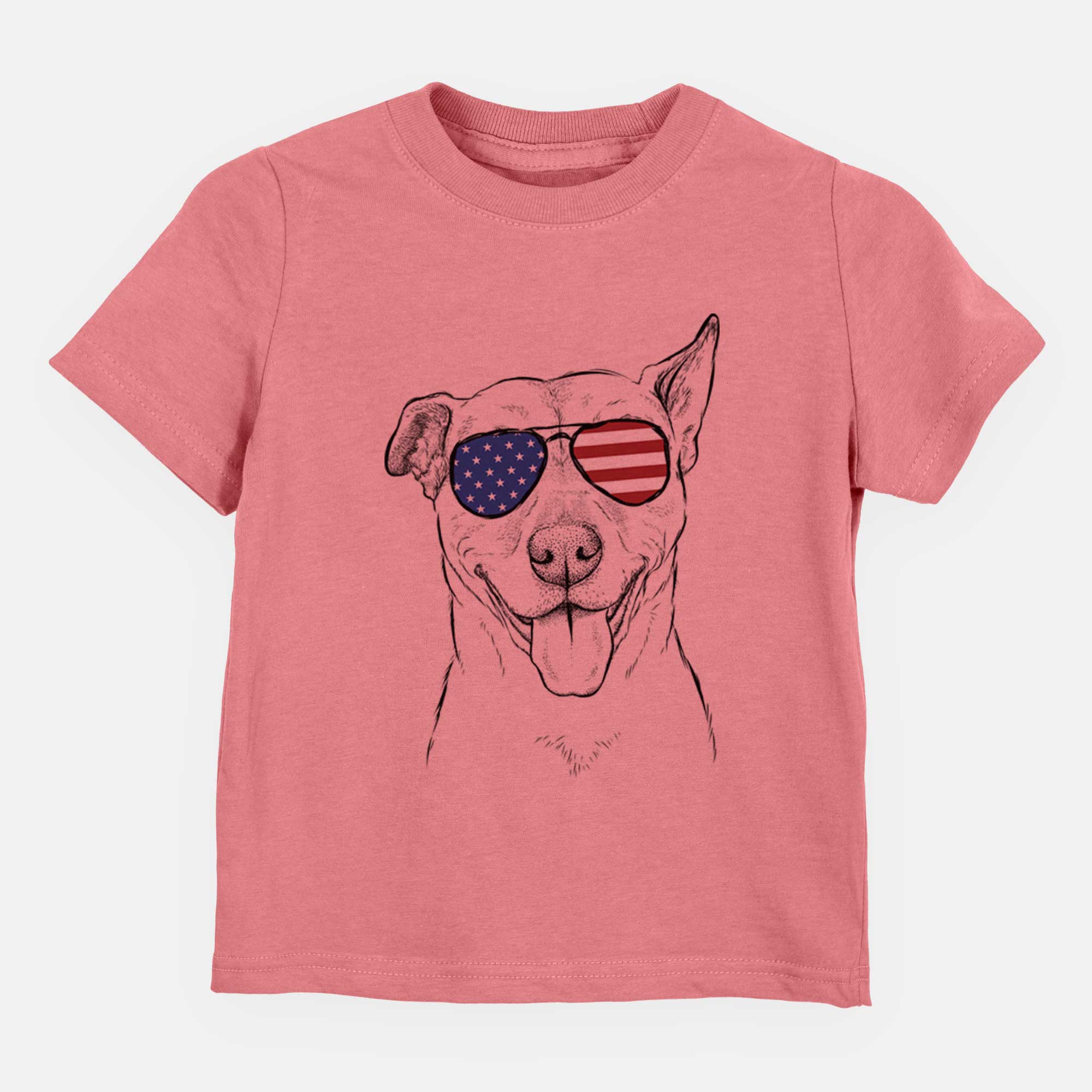 USA Annie Belle the Pitbull Mix - Kids/Youth/Toddler Shirt