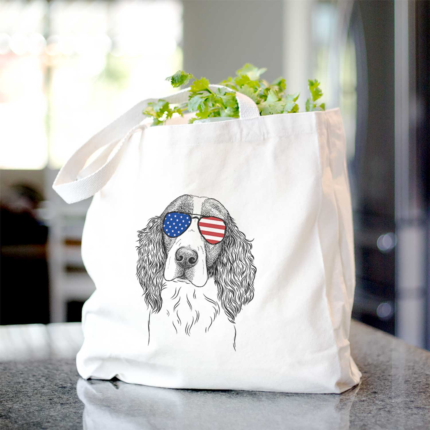 Annie the English Springer Spaniel - Tote Bag