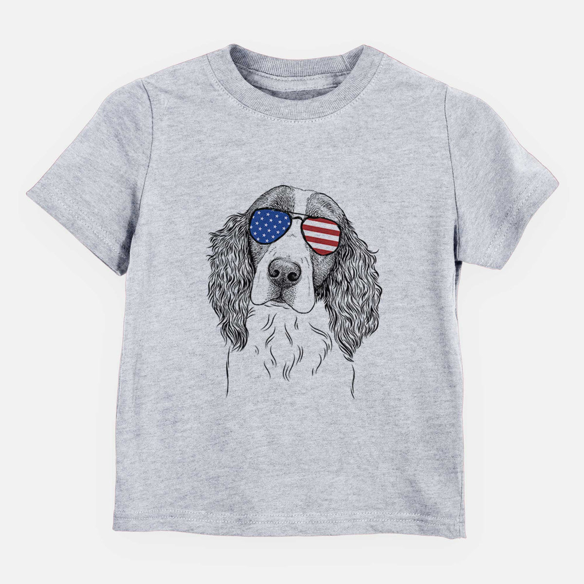 USA Annie the English Springer Spaniel - Kids/Youth/Toddler Shirt