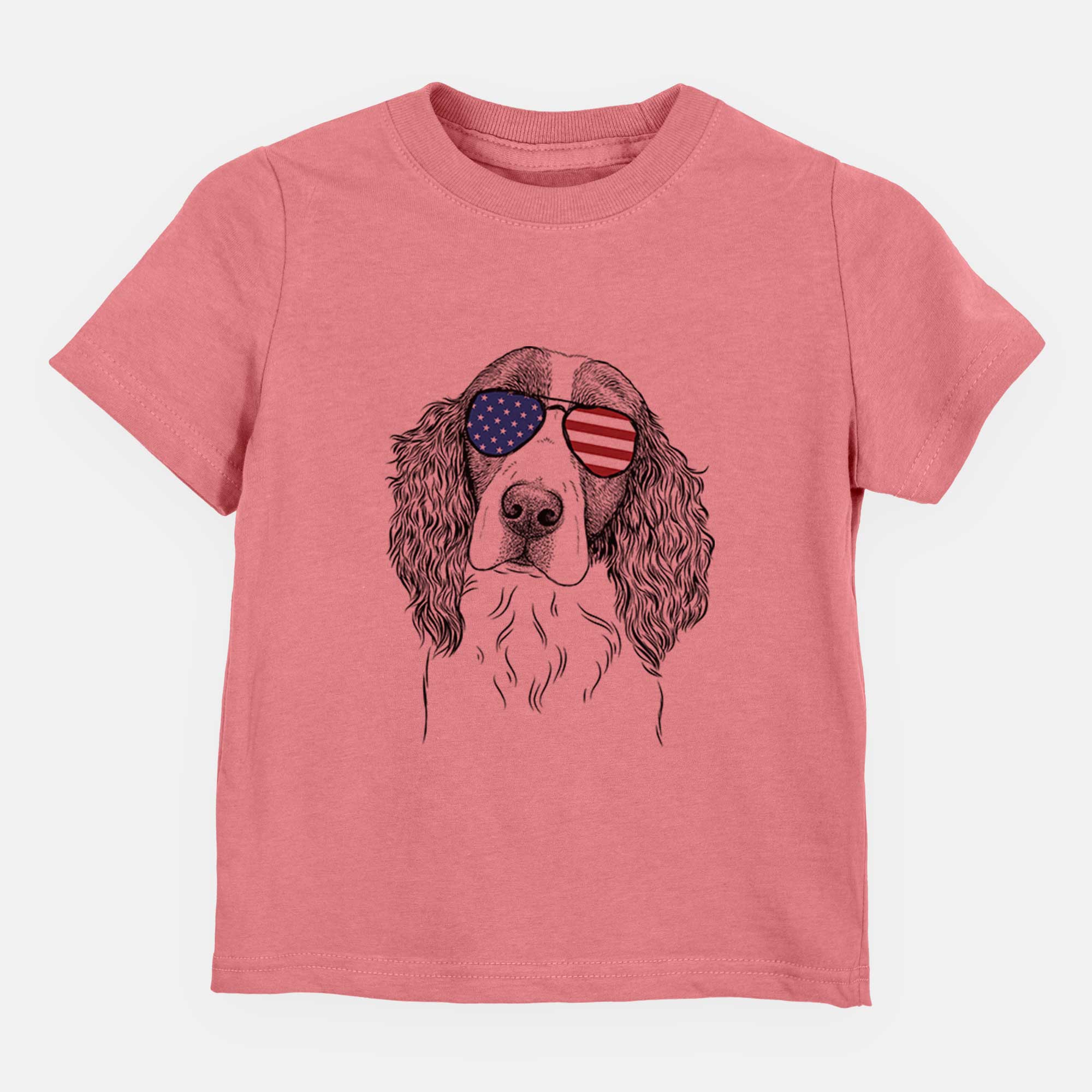 USA Annie the English Springer Spaniel - Kids/Youth/Toddler Shirt