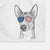 Anubis the Alaskan Husky Decorative Hand Towel