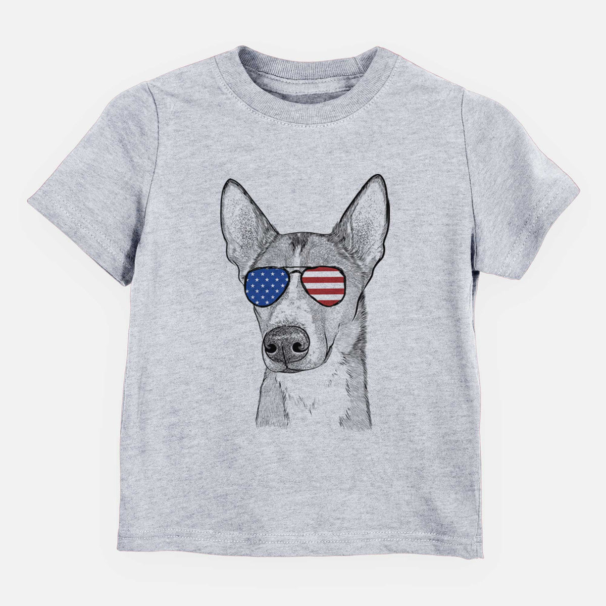USA Anubis the Alaskan Husky - Kids/Youth/Toddler Shirt