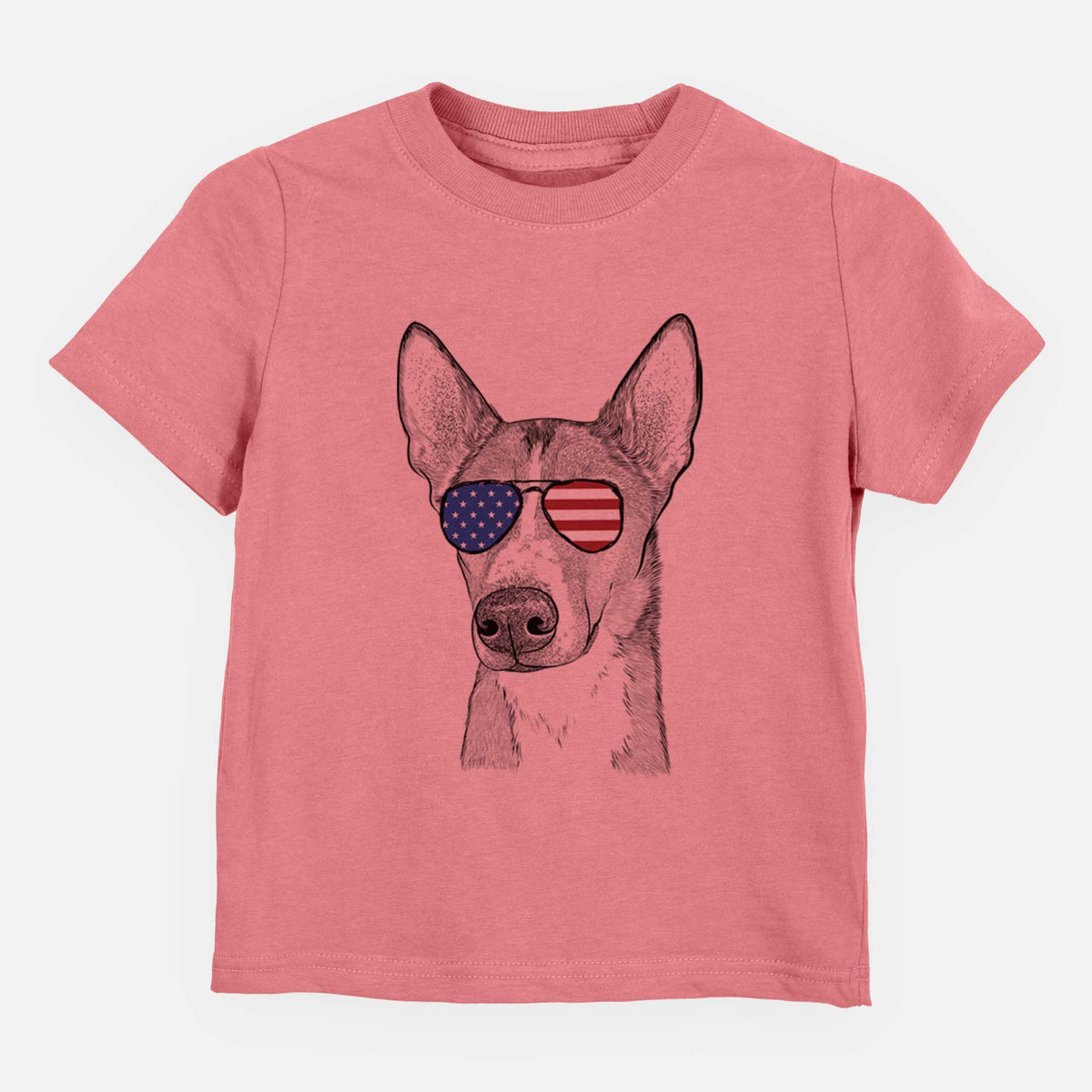 USA Anubis the Alaskan Husky - Kids/Youth/Toddler Shirt