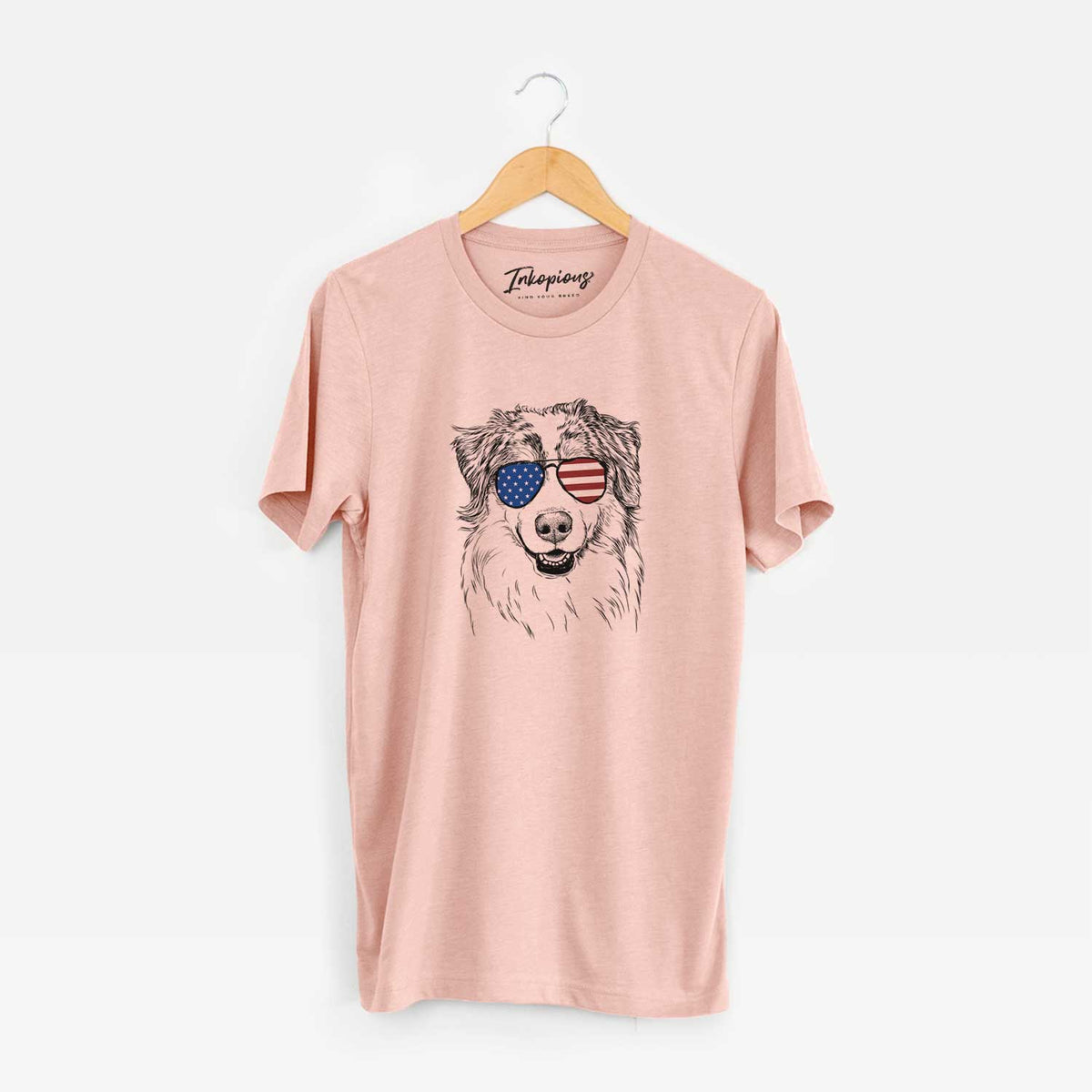 USA Aonghus the Australian Shepherd - Unisex Crewneck