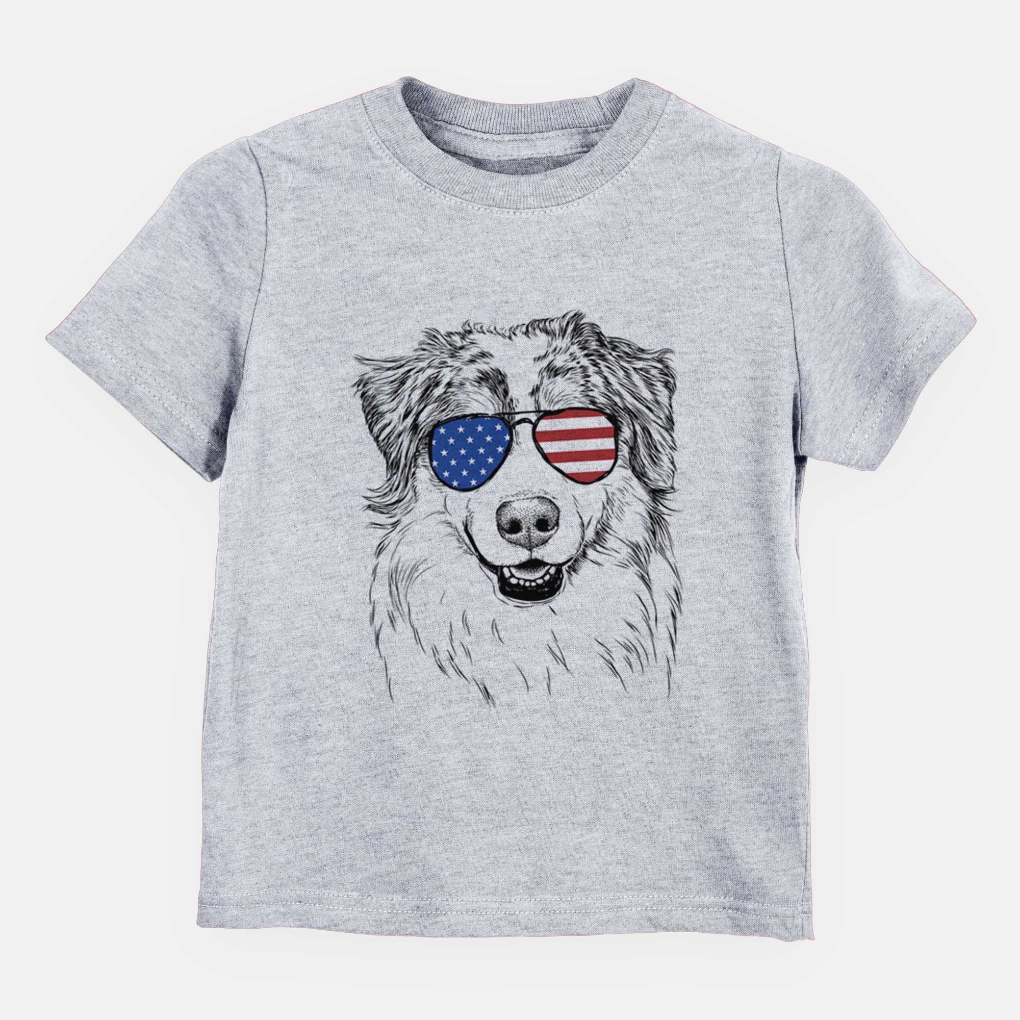 USA Aonghus the Australian Shepherd - Kids/Youth/Toddler Shirt