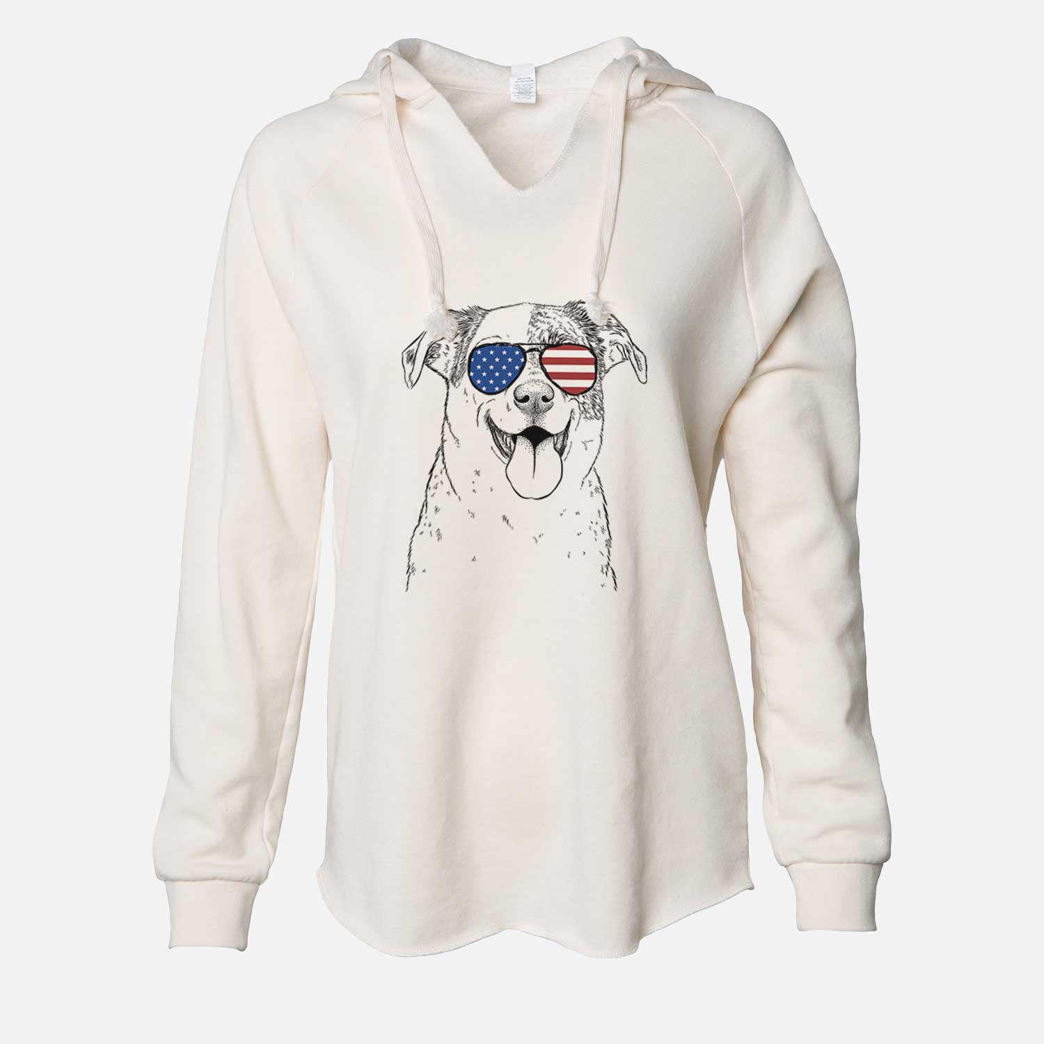 USA Archer the Shepherd Mix - Cali Wave Hooded Sweatshirt