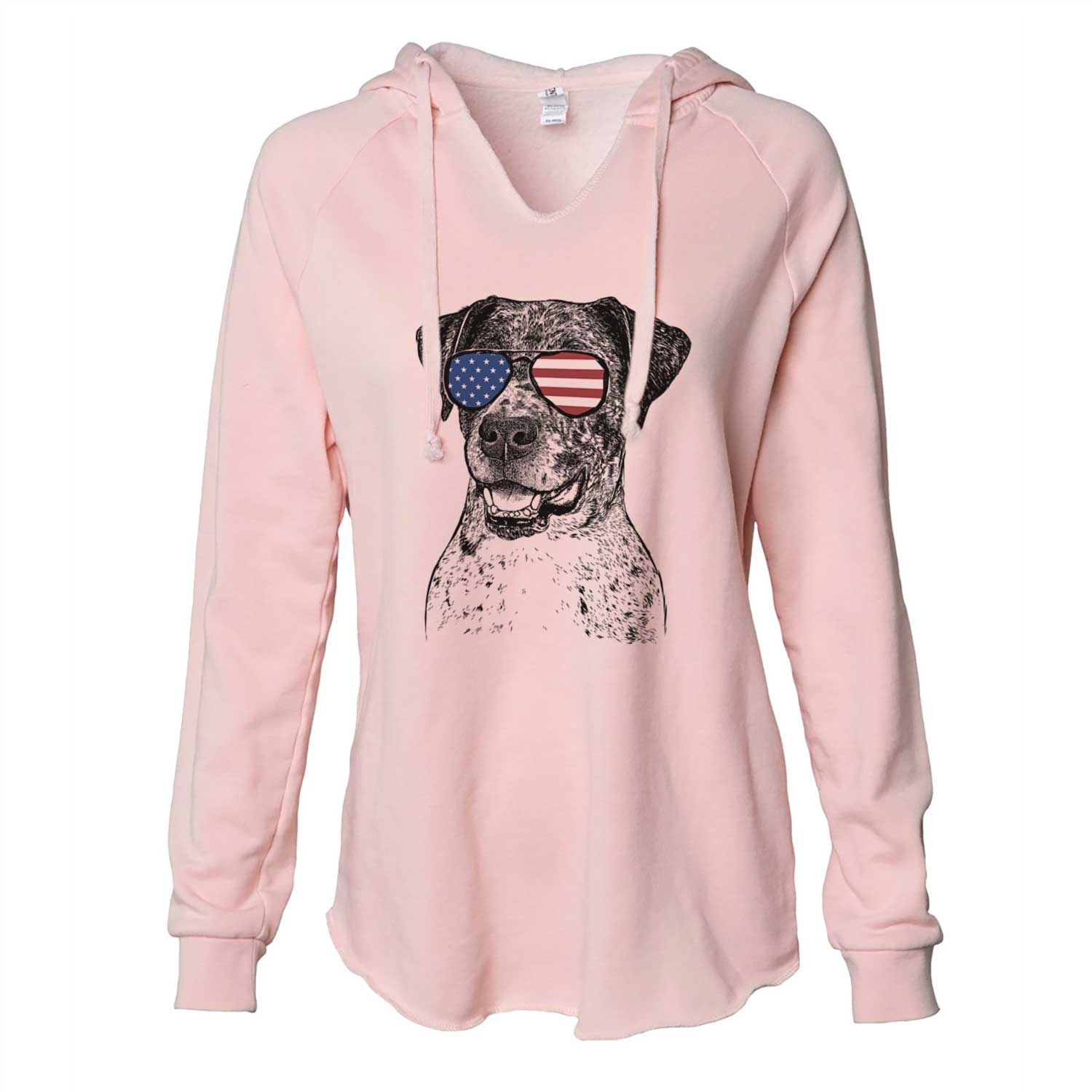 USA Argos the Catahoula - Cali Wave Hooded Sweatshirt