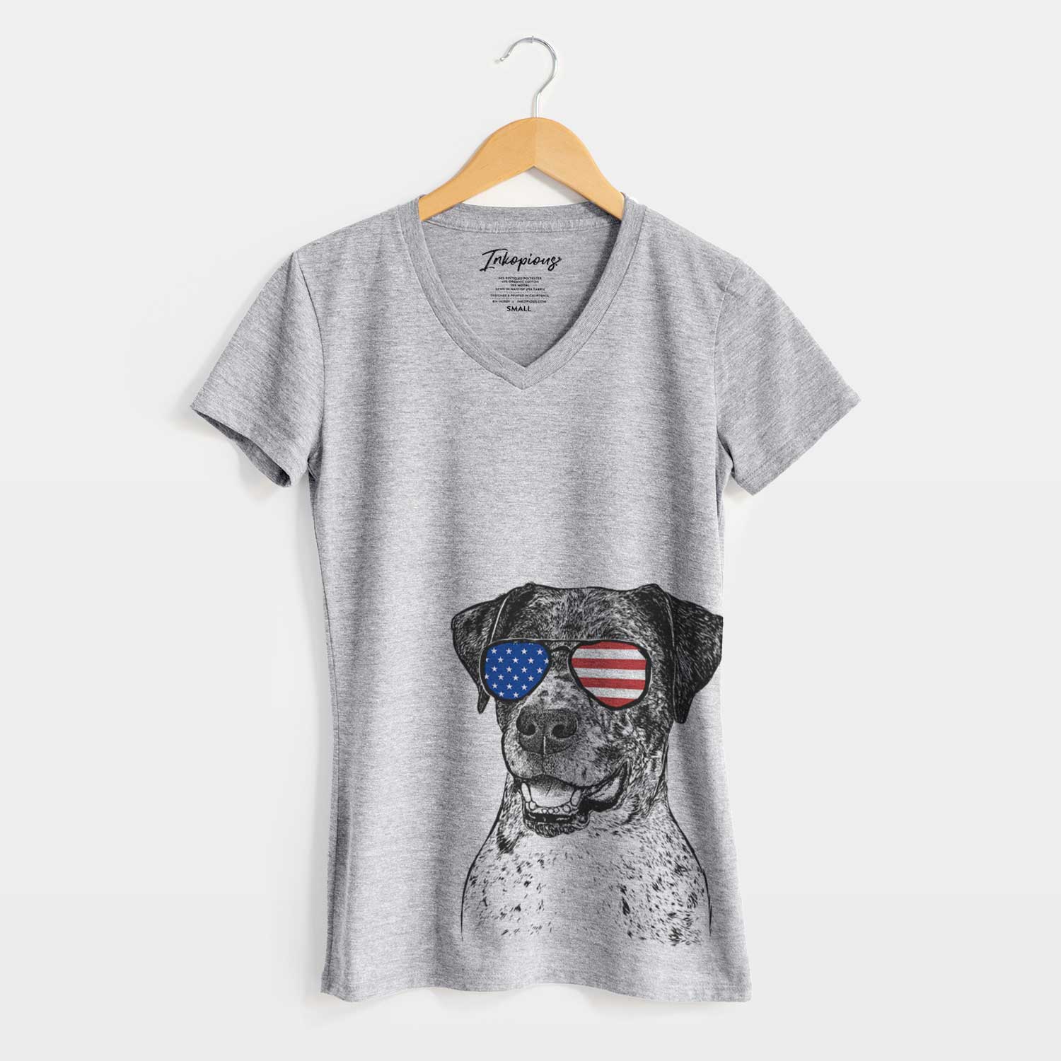 USA Argos the Catahoula - Women's Perfect V-neck Shirt