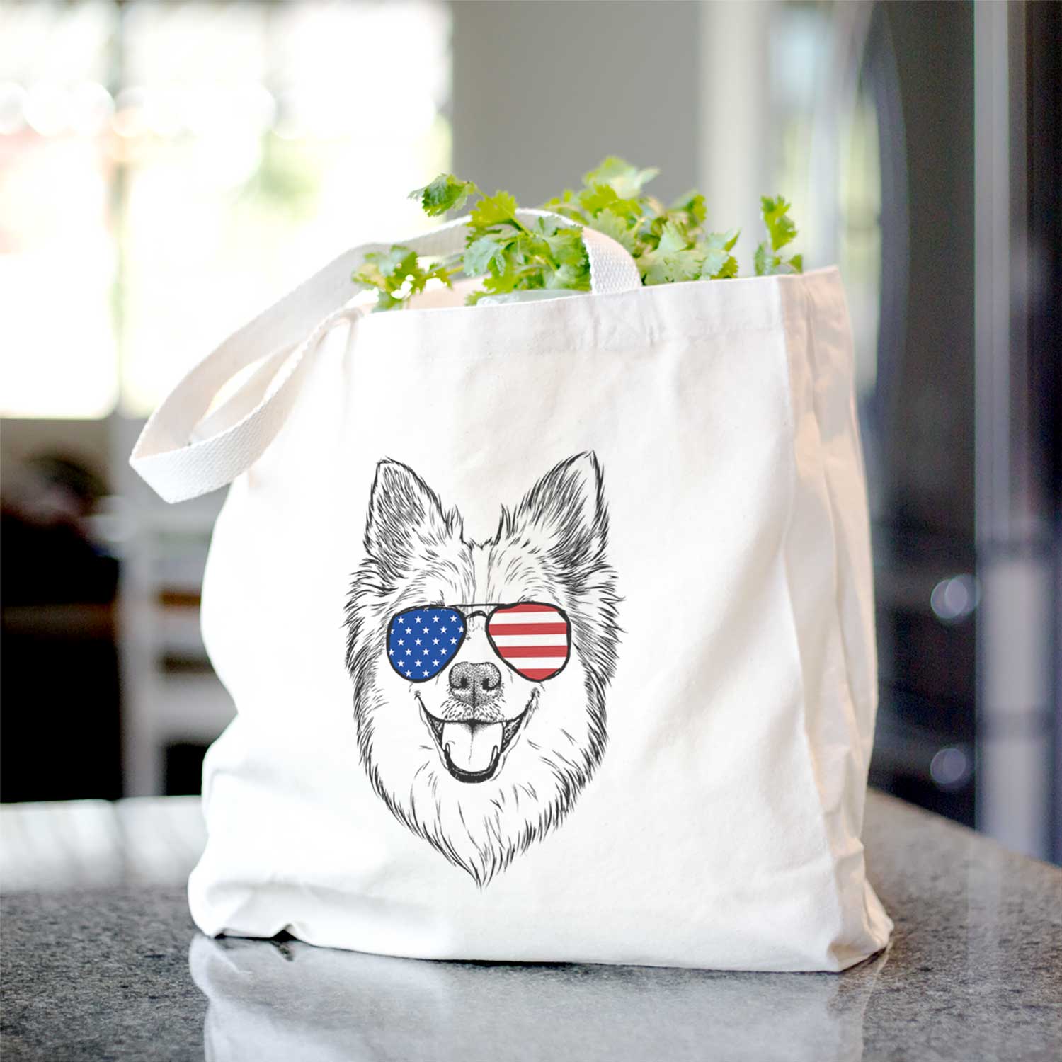 Ari the Icelandic Sheepdog - Tote Bag