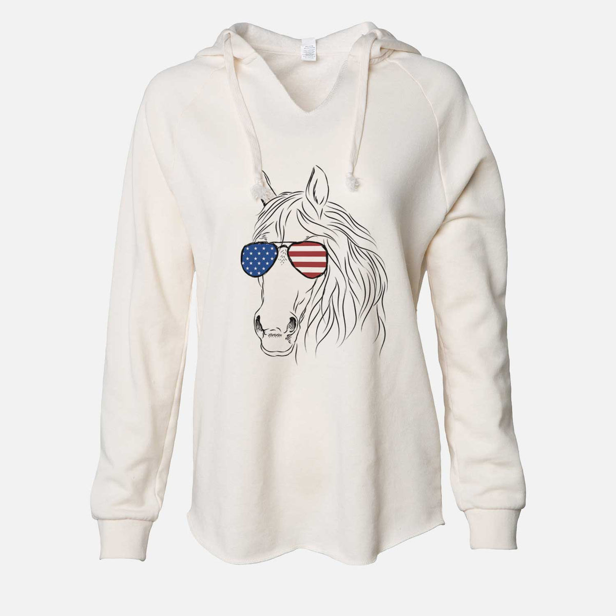 USA Aria the Horse - Cali Wave Hooded Sweatshirt