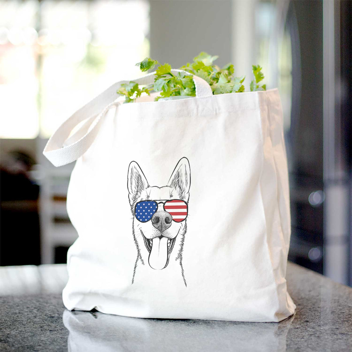 Arlo the Husky Shepherd Mix - Tote Bag