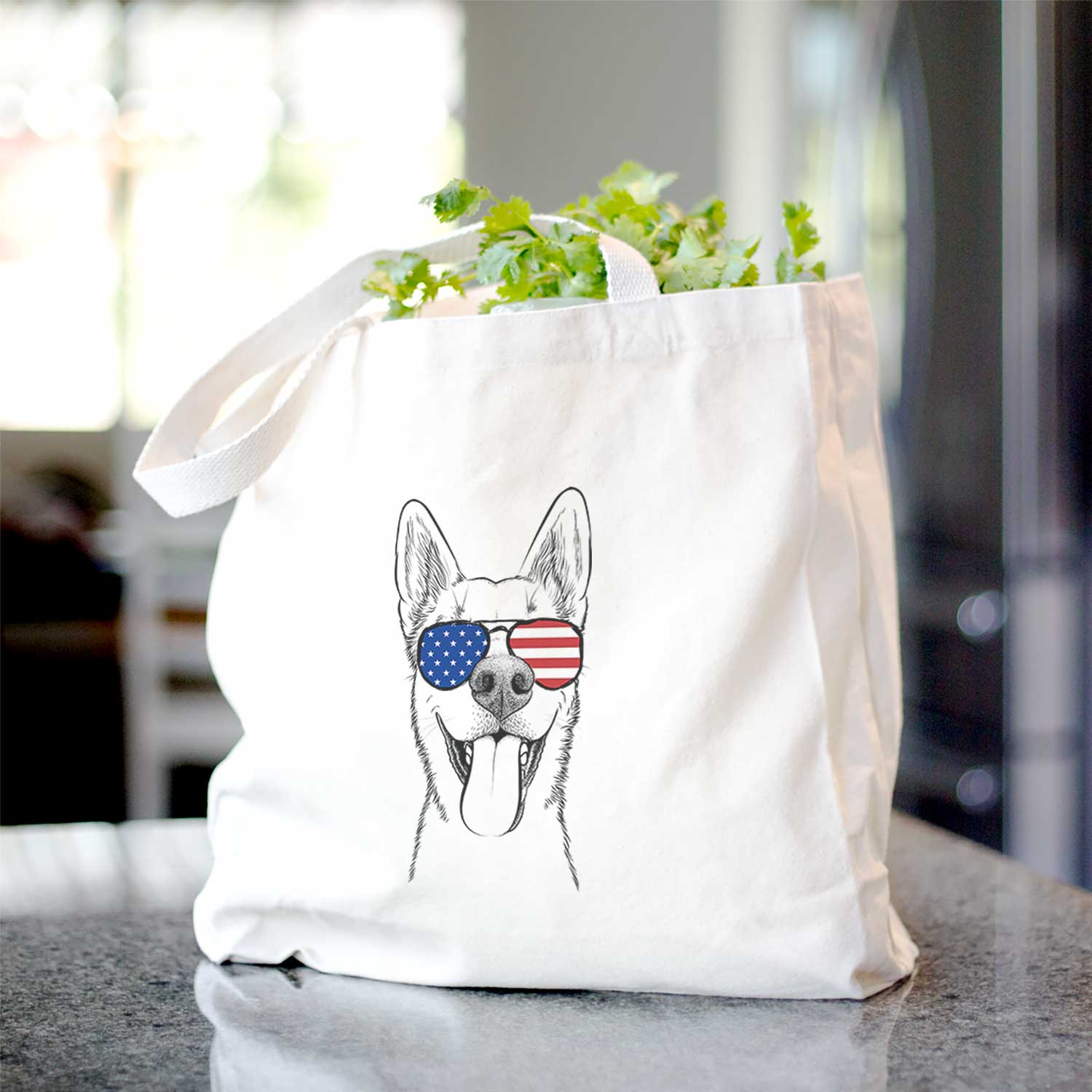 Arlo the Husky Shepherd Mix - Tote Bag