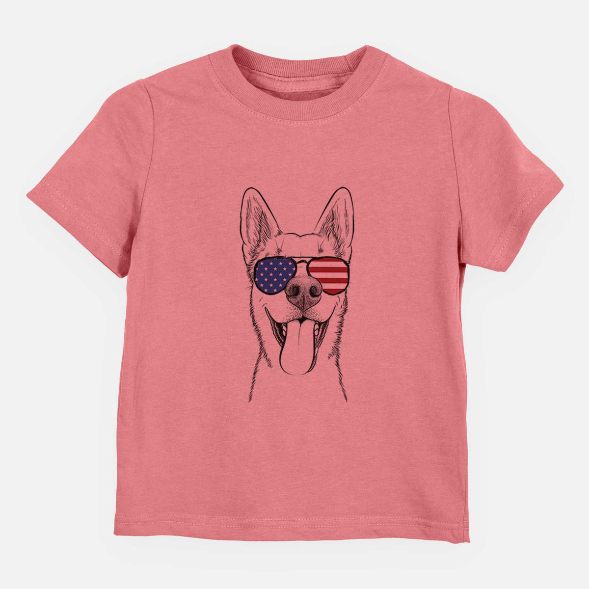 USA Arlo the Husky Shepherd Mix - Kids/Youth/Toddler Shirt