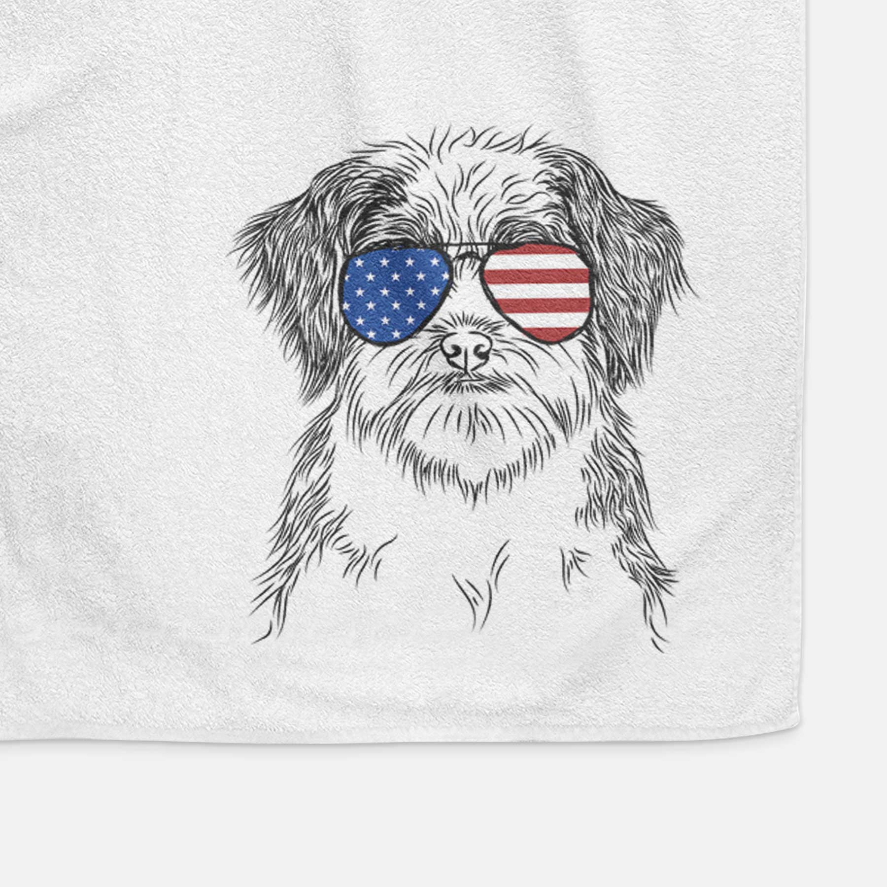 Asa the Havanese Decorative Hand Towel