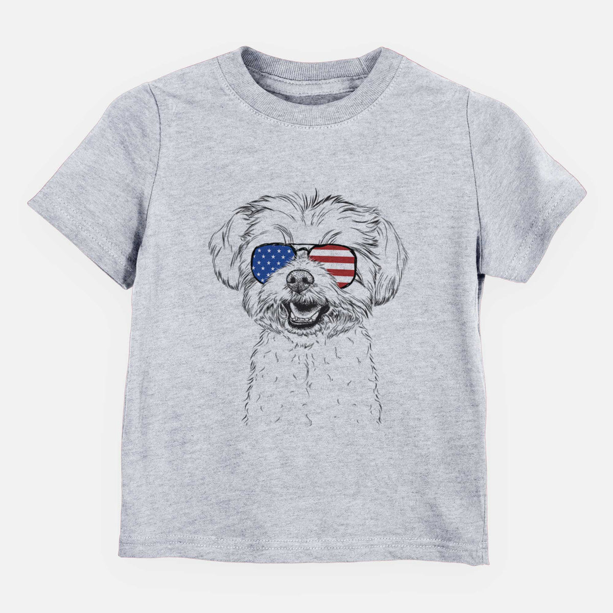 USA Aspen the Morkie - Kids/Youth/Toddler Shirt