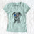 USA Athena the Merle Great Dane - Women's Perfect V-neck Shirt