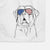 Atlas the Saint Bernard Decorative Hand Towel