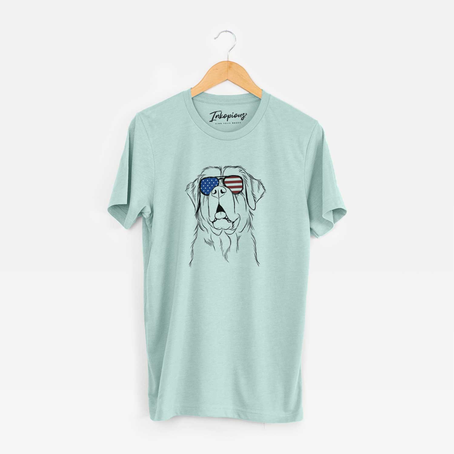 USA Atlas the Saint Bernard - Unisex Crewneck