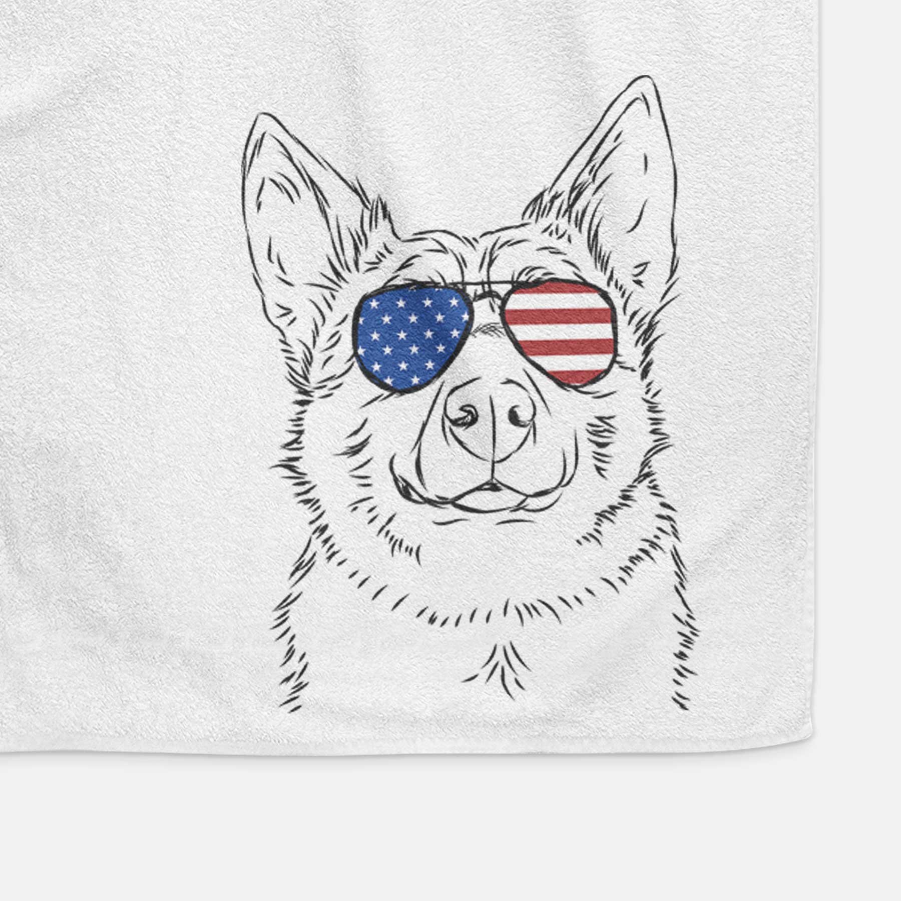 Austin the Heeler Decorative Hand Towel