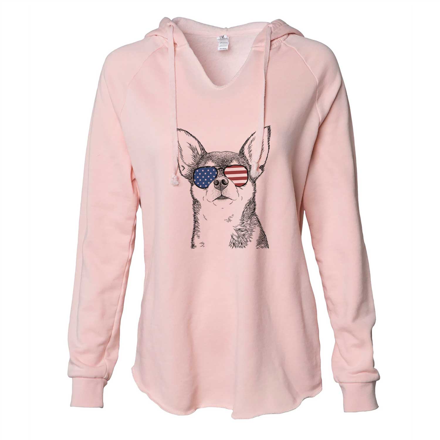 USA Baby the Chihuahua - Cali Wave Hooded Sweatshirt