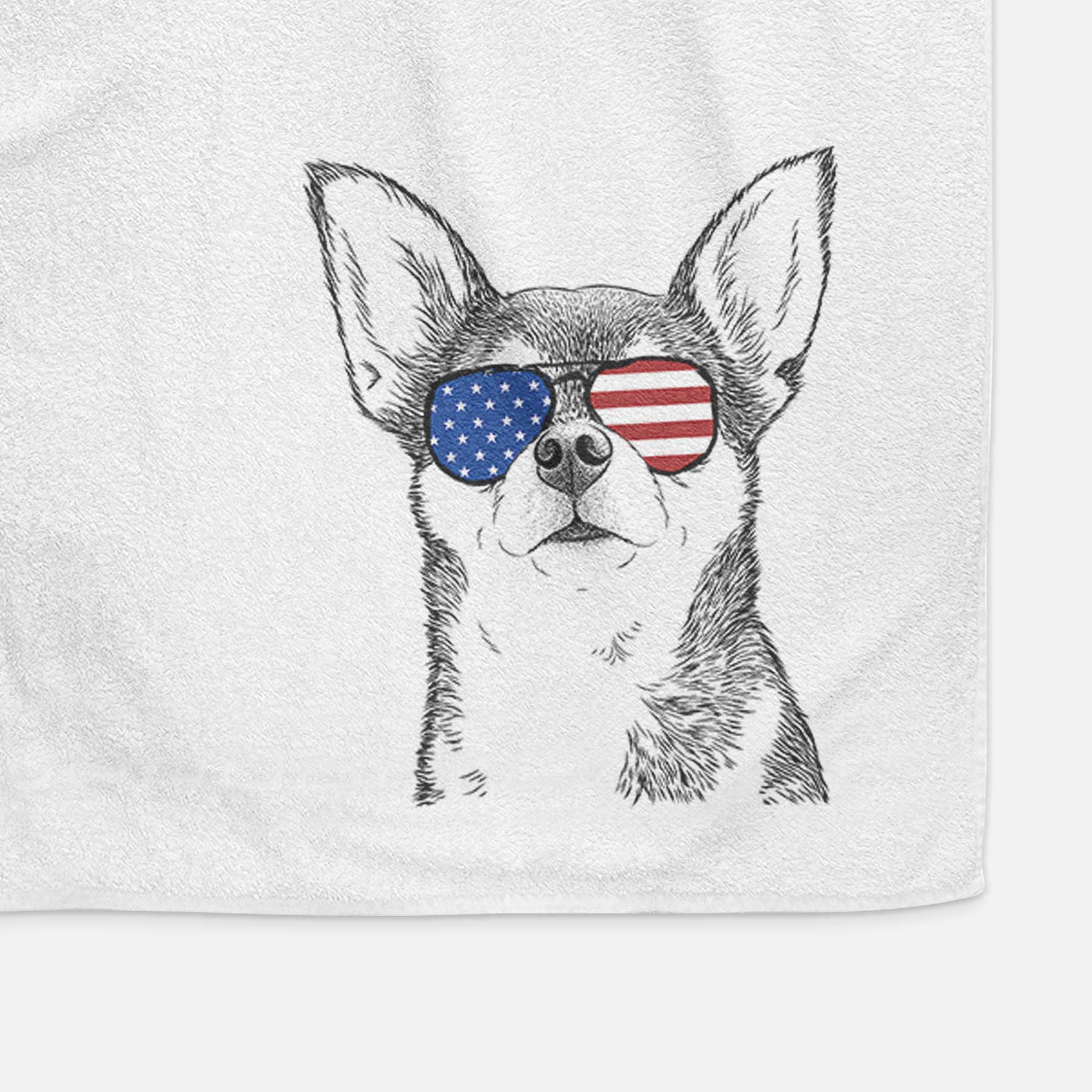 Baby the Chihuahua Decorative Hand Towel