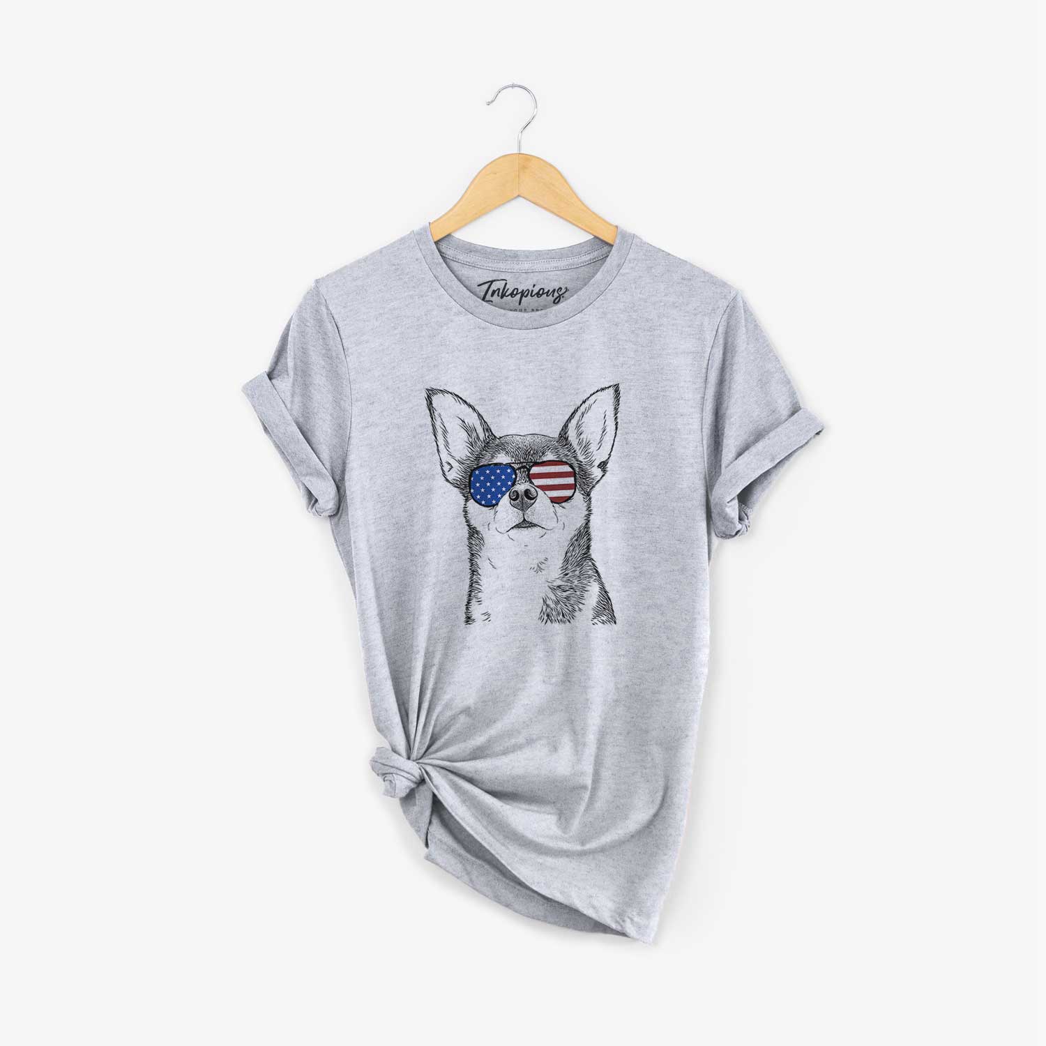 USA Baby the Chihuahua - Unisex Crewneck