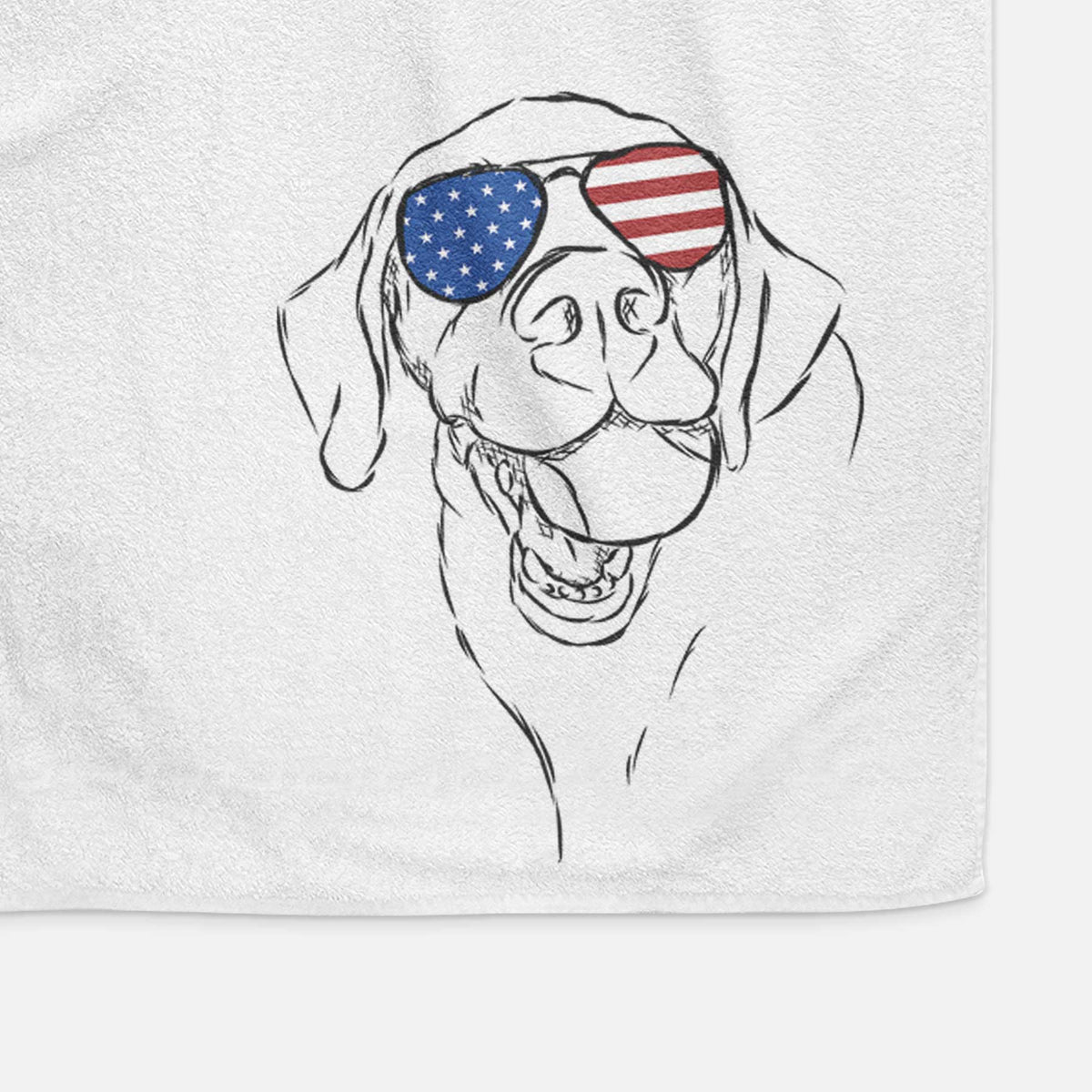 Bailey the Labrador Retriever Decorative Hand Towel