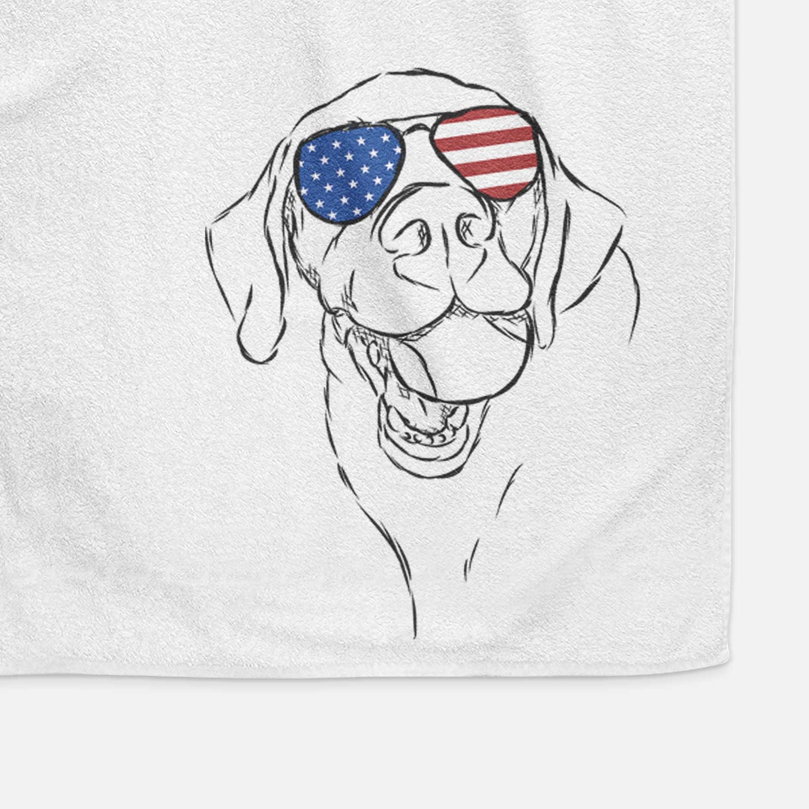 Bailey the Labrador Retriever Decorative Hand Towel