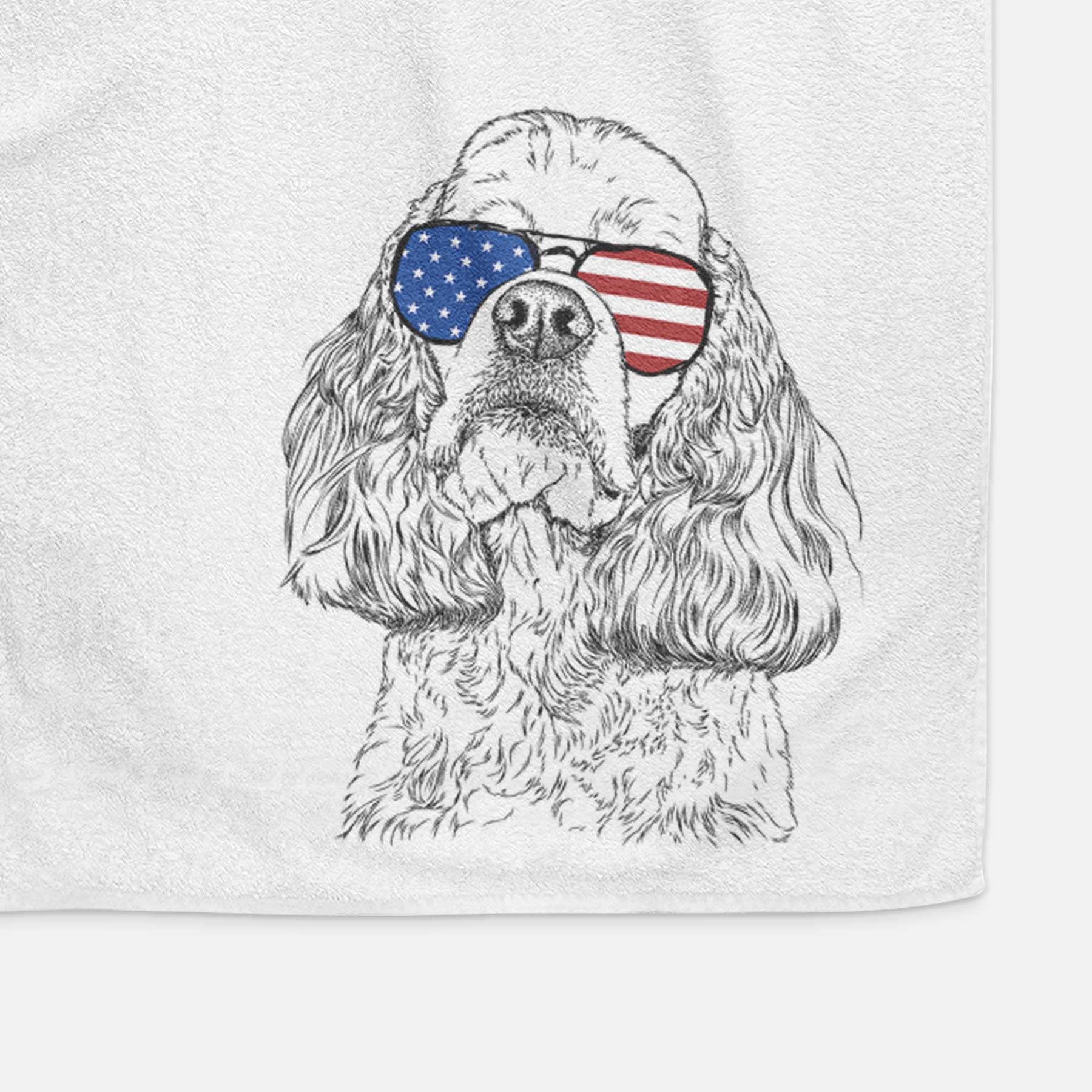 Bailey the American Cocker Spaniel Decorative Hand Towel