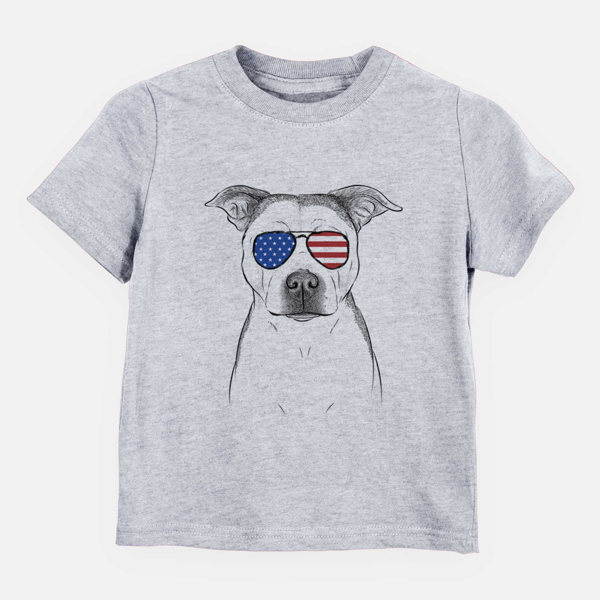 USA Bailey the Pitbull - Kids/Youth/Toddler Shirt