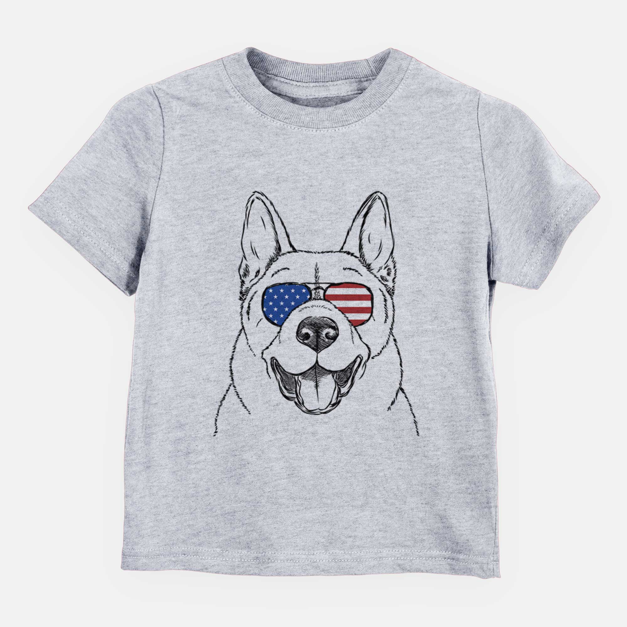 USA Baku the Akita - Kids/Youth/Toddler Shirt