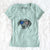 USA Baldwin the Mixed Breed - Women's Perfect V-neck Shirt