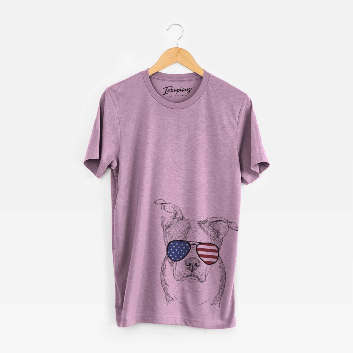 USA Bandit the Boston Terrier - Unisex Crewneck