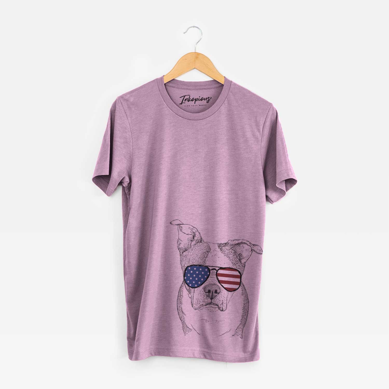 USA Bandit the Boston Terrier - Unisex Crewneck