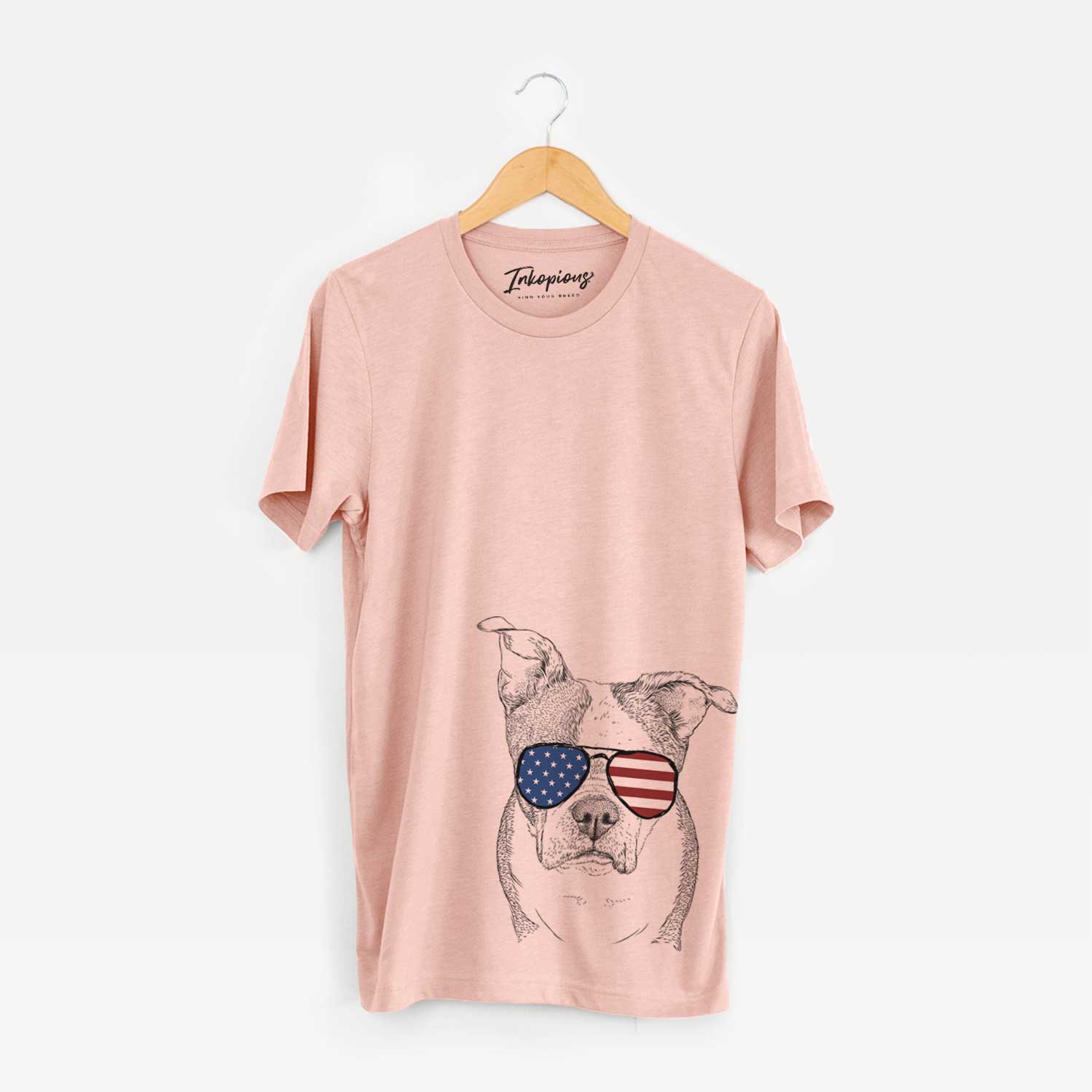 USA Bandit the Boston Terrier - Unisex Crewneck