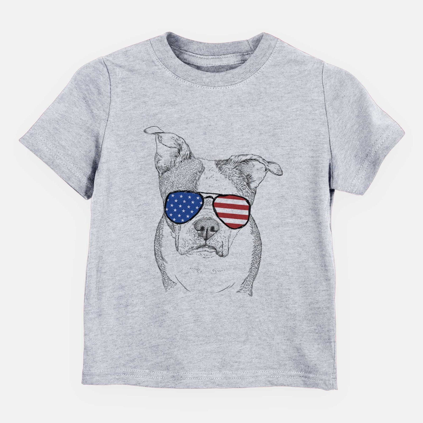 USA Bandit the Boston Terrier - Kids/Youth/Toddler Shirt