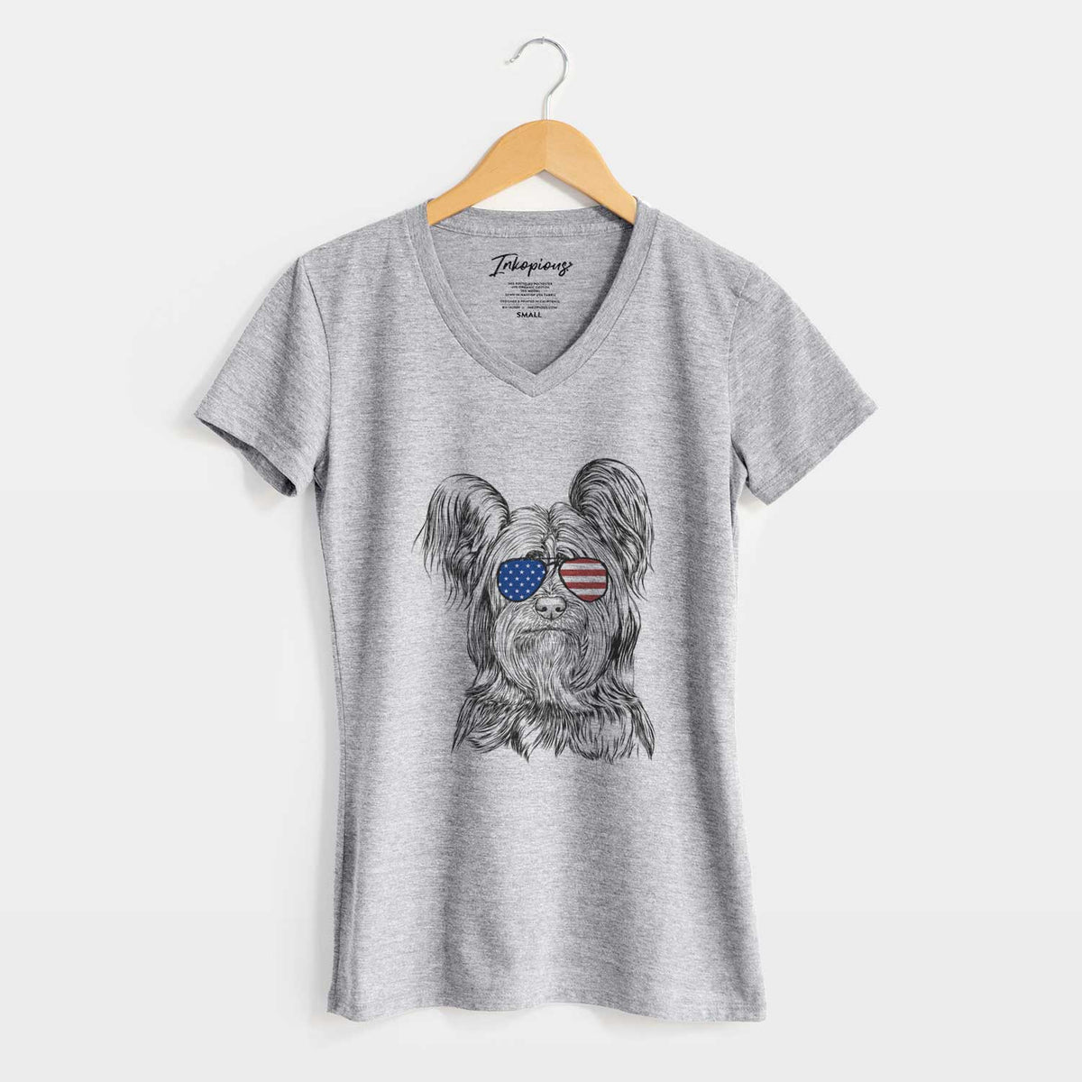 USA Bandit the Skye Terrier - Women's Perfect V-neck Shirt