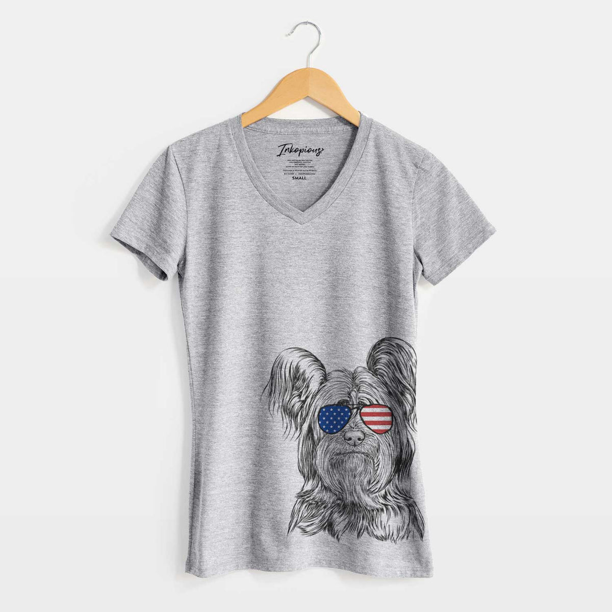 USA Bandit the Skye Terrier - Women's Perfect V-neck Shirt