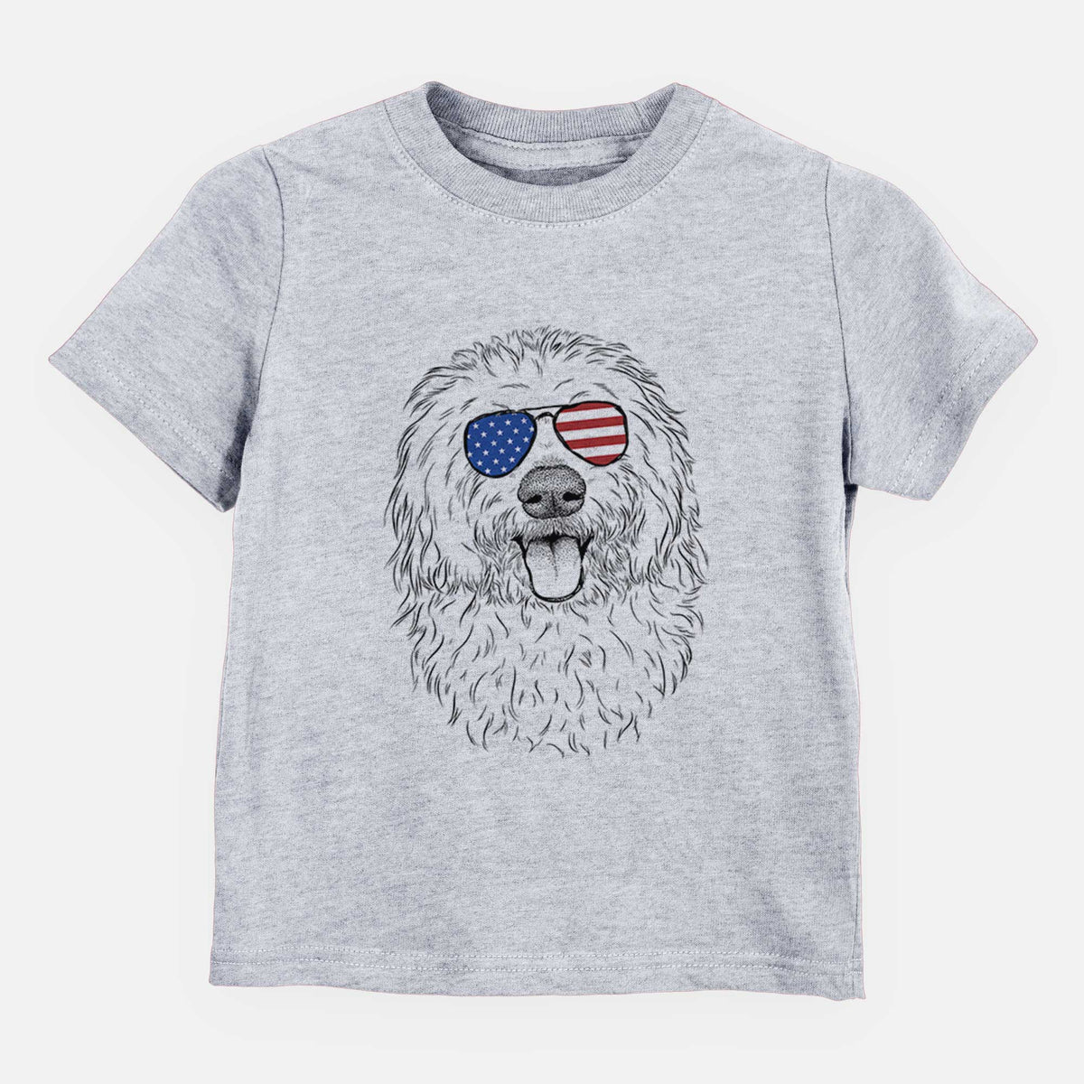 USA Barry the Old English Sheepdog - Kids/Youth/Toddler Shirt