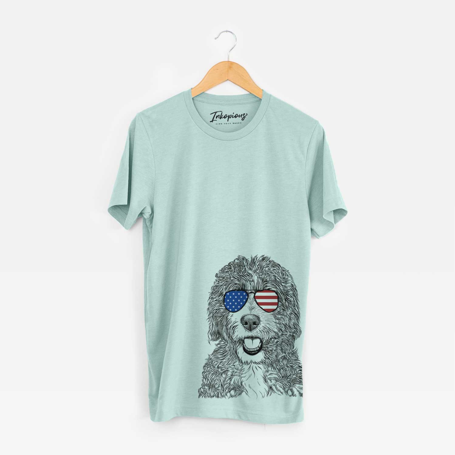 USA Bash the Bernedoodle - Unisex Crewneck