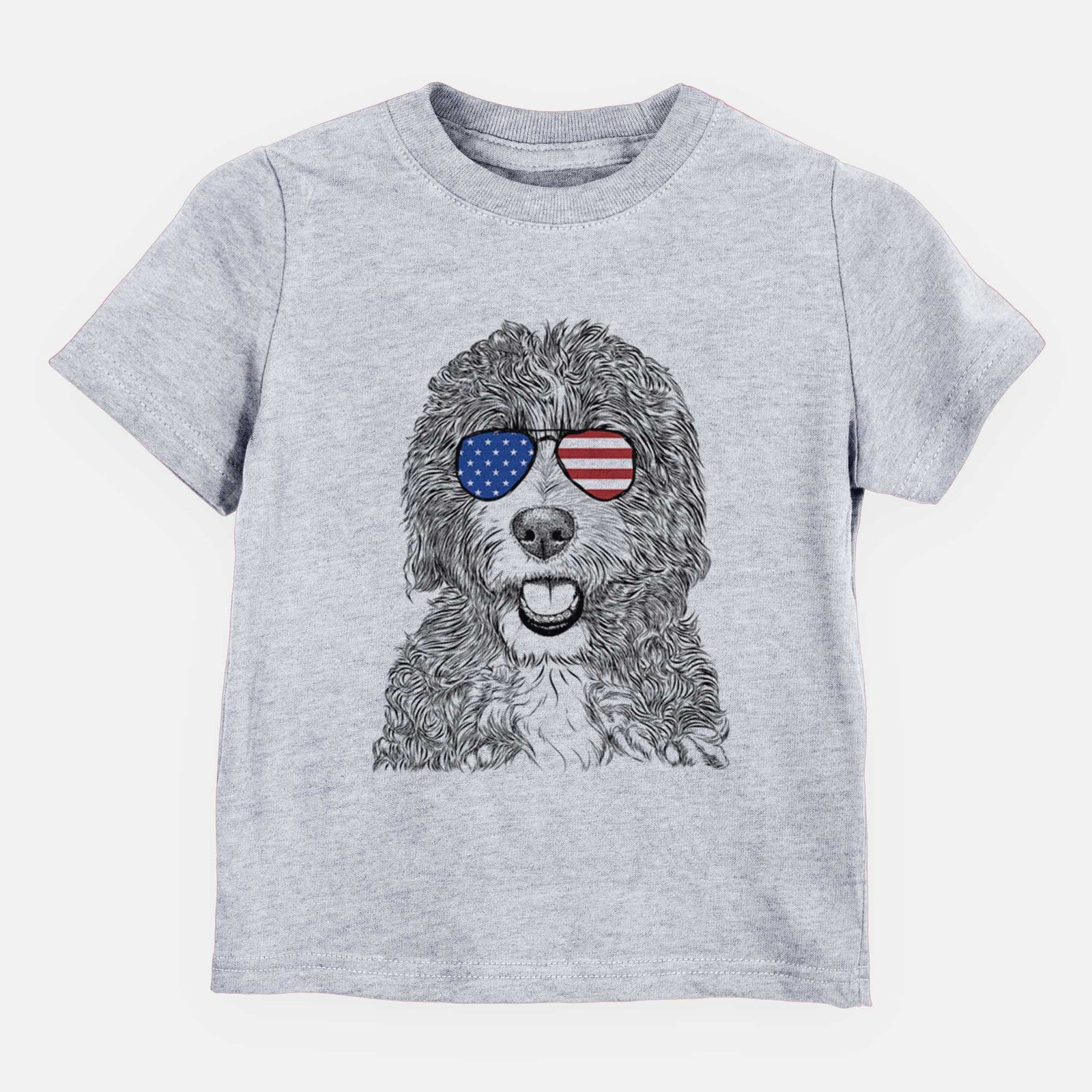 USA Bash the Bernedoodle - Kids/Youth/Toddler Shirt