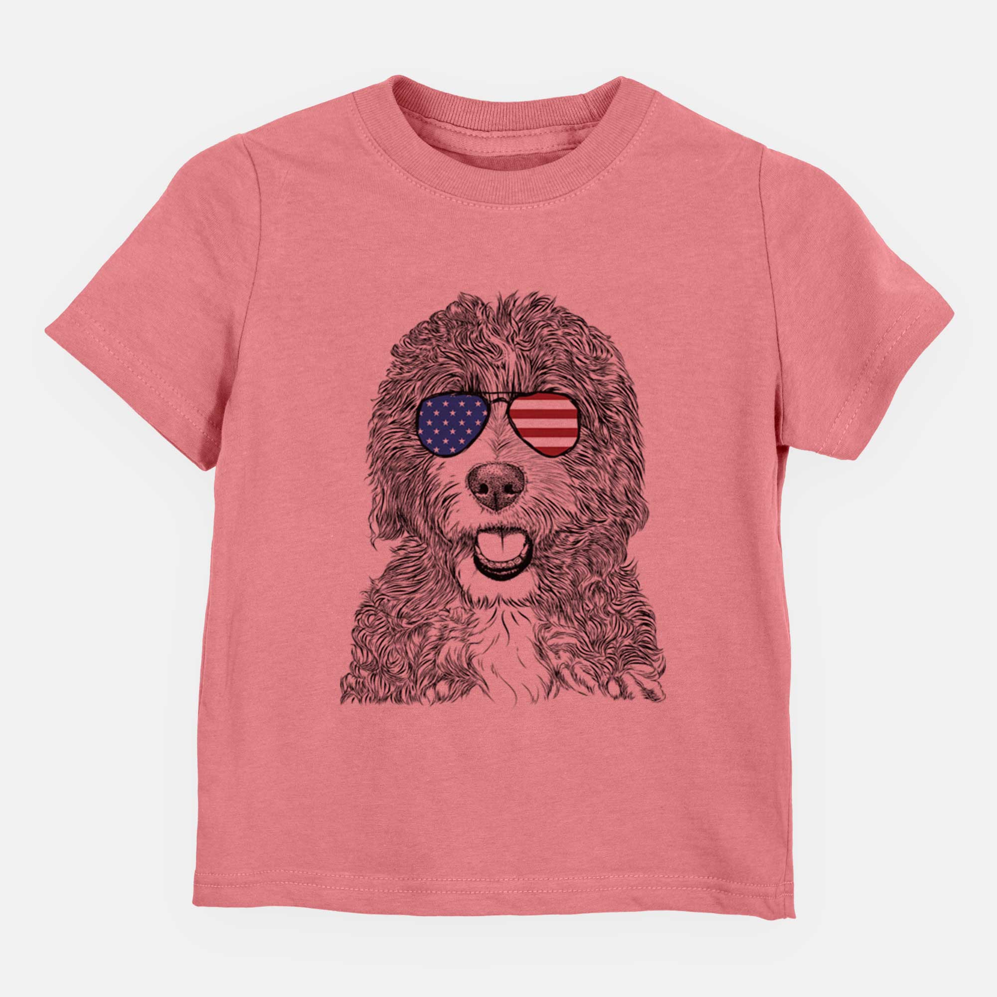 USA Bash the Bernedoodle - Kids/Youth/Toddler Shirt