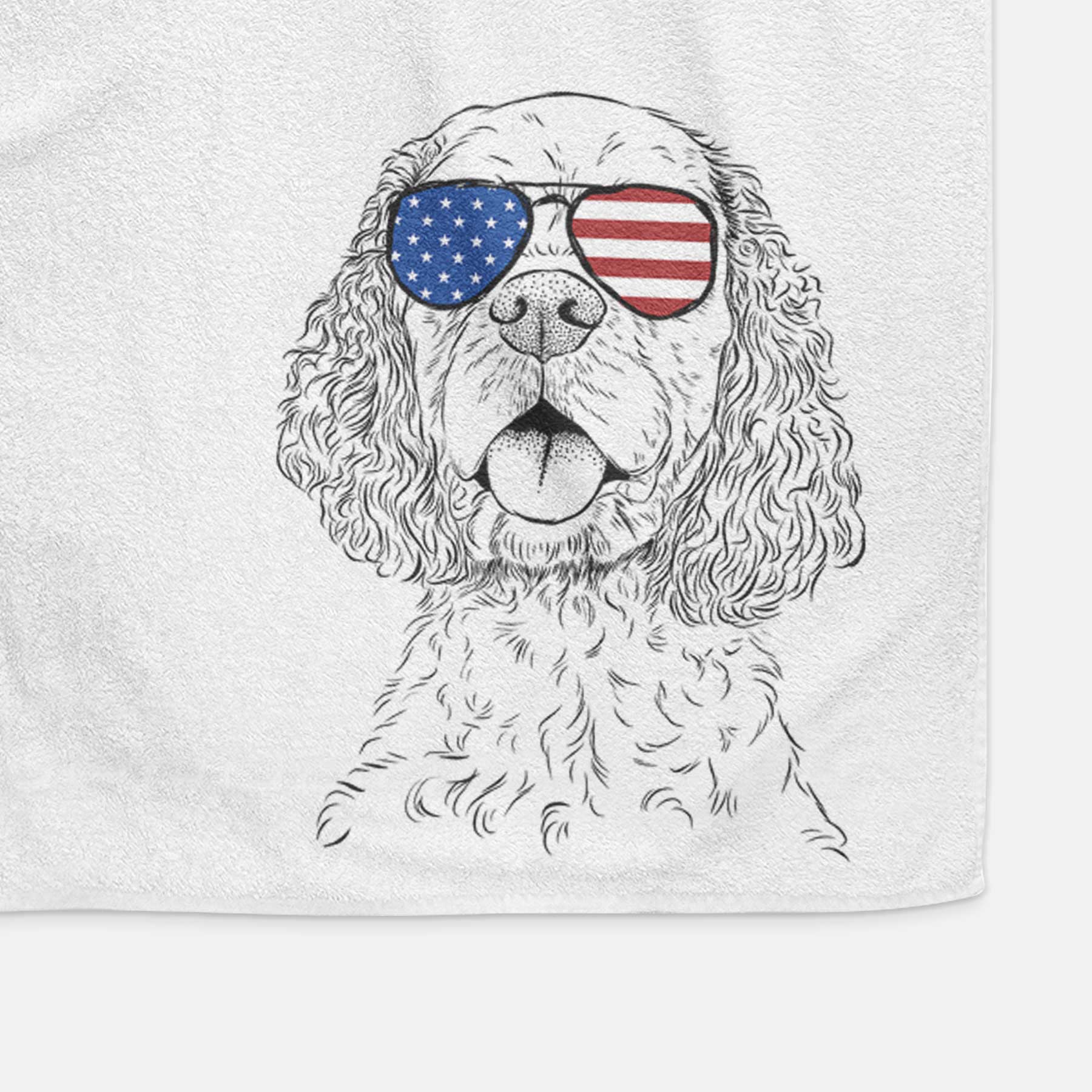 Baxter the American Cocker Spaniel Decorative Hand Towel