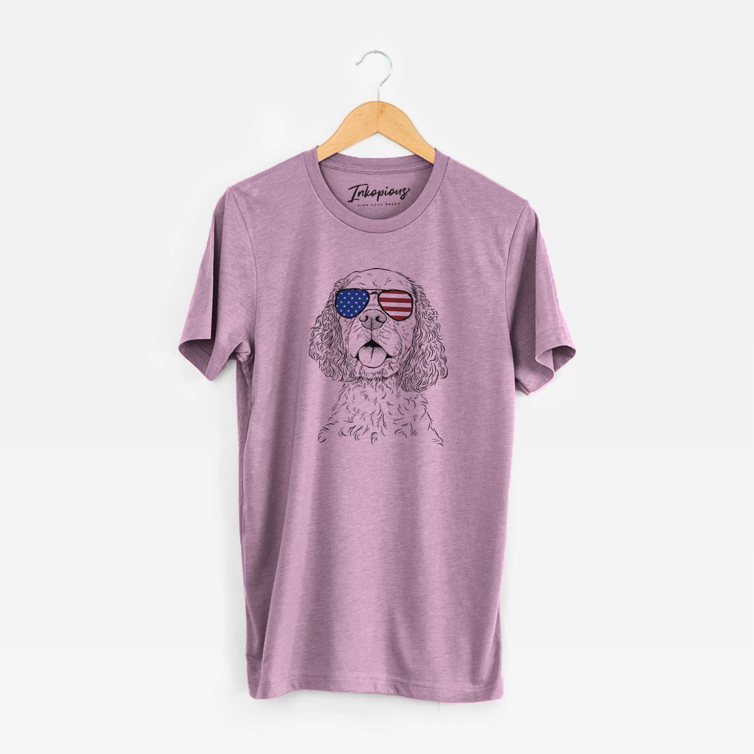 USA Baxter the American Cocker Spaniel - Unisex Crewneck