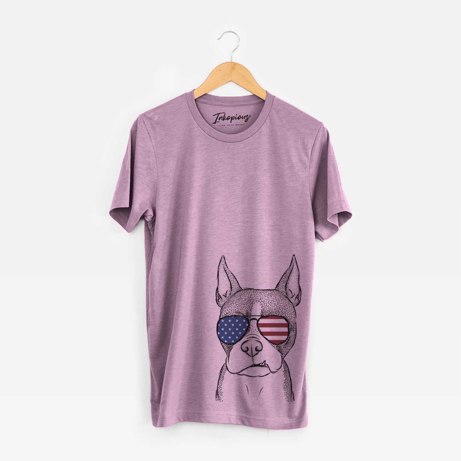 USA Bean the Boston Terrier - Unisex Crewneck