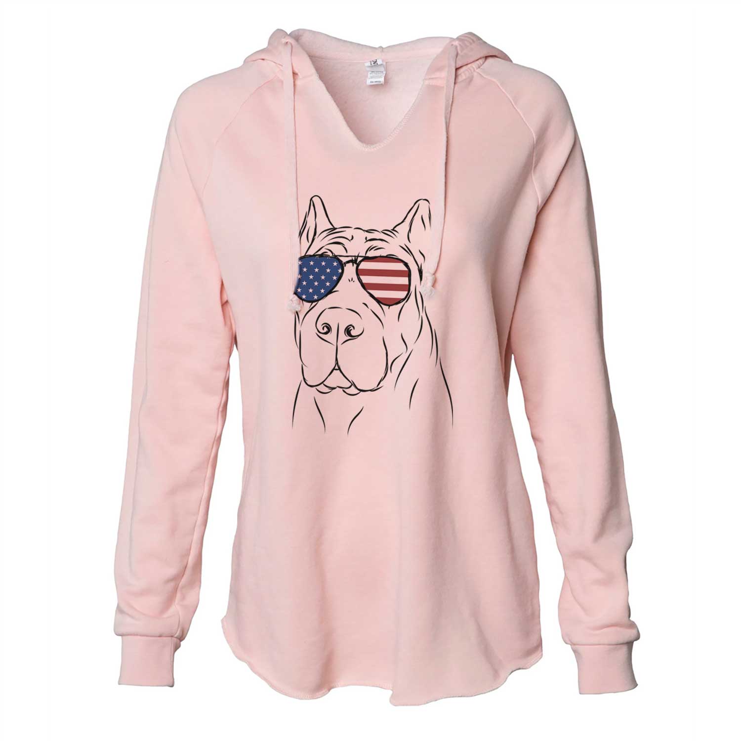 USA Bearson the Cane Corso - Cali Wave Hooded Sweatshirt