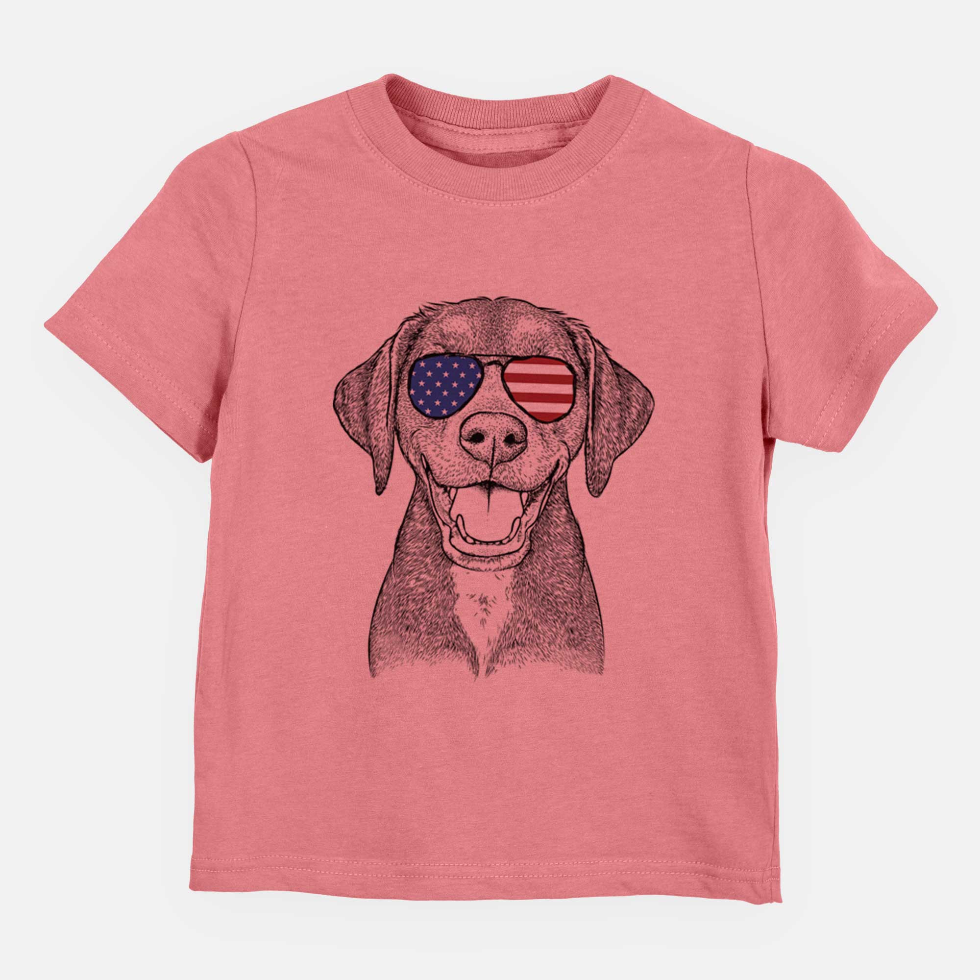 USA Beaver the Hound Mix - Kids/Youth/Toddler Shirt