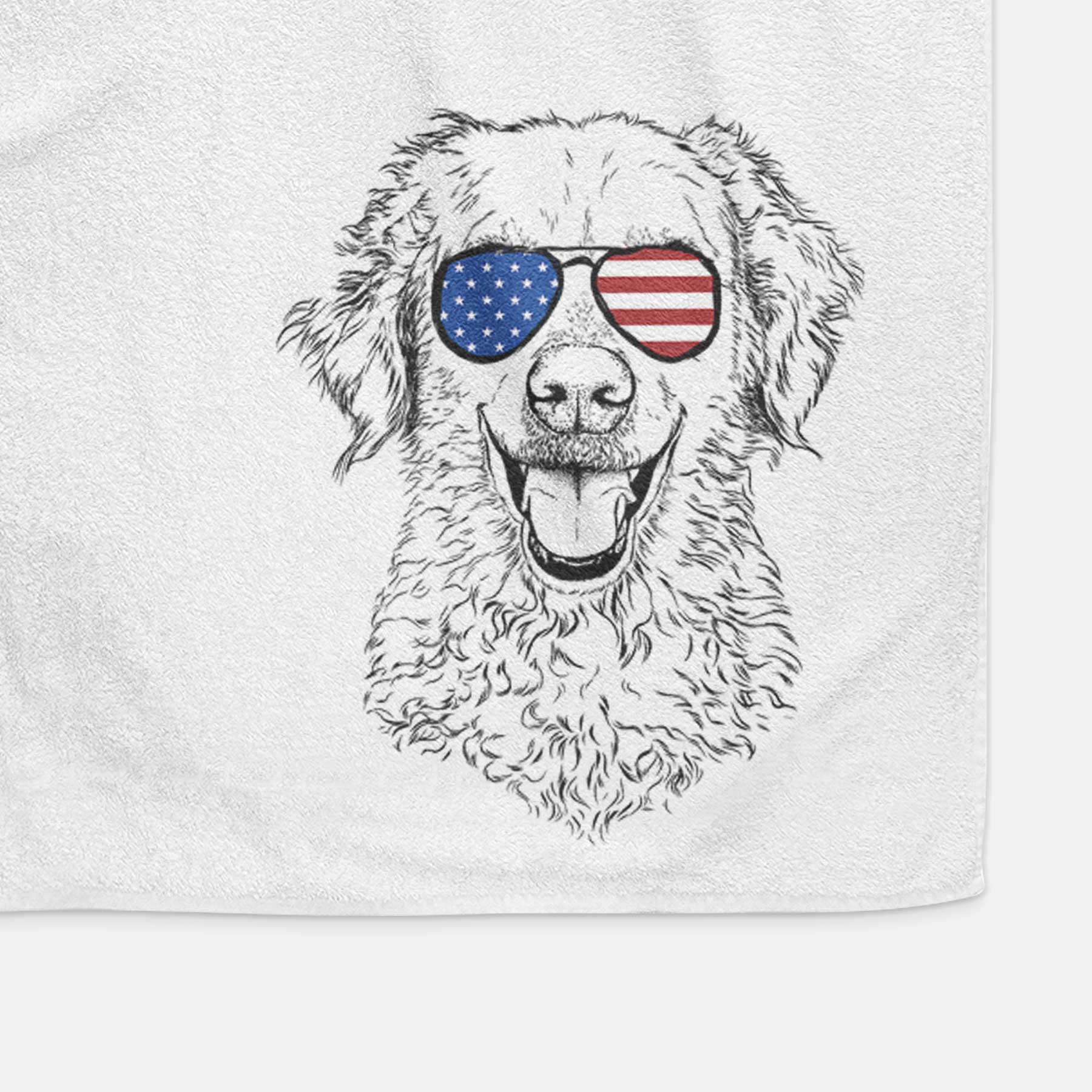 Bella Bean the Goldendoodle Decorative Hand Towel